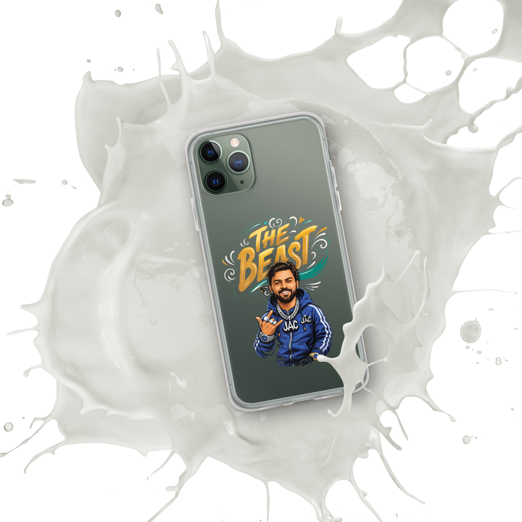 Rapper your photo Clear Case for iPhone® | P2207202501UV | 0208202601