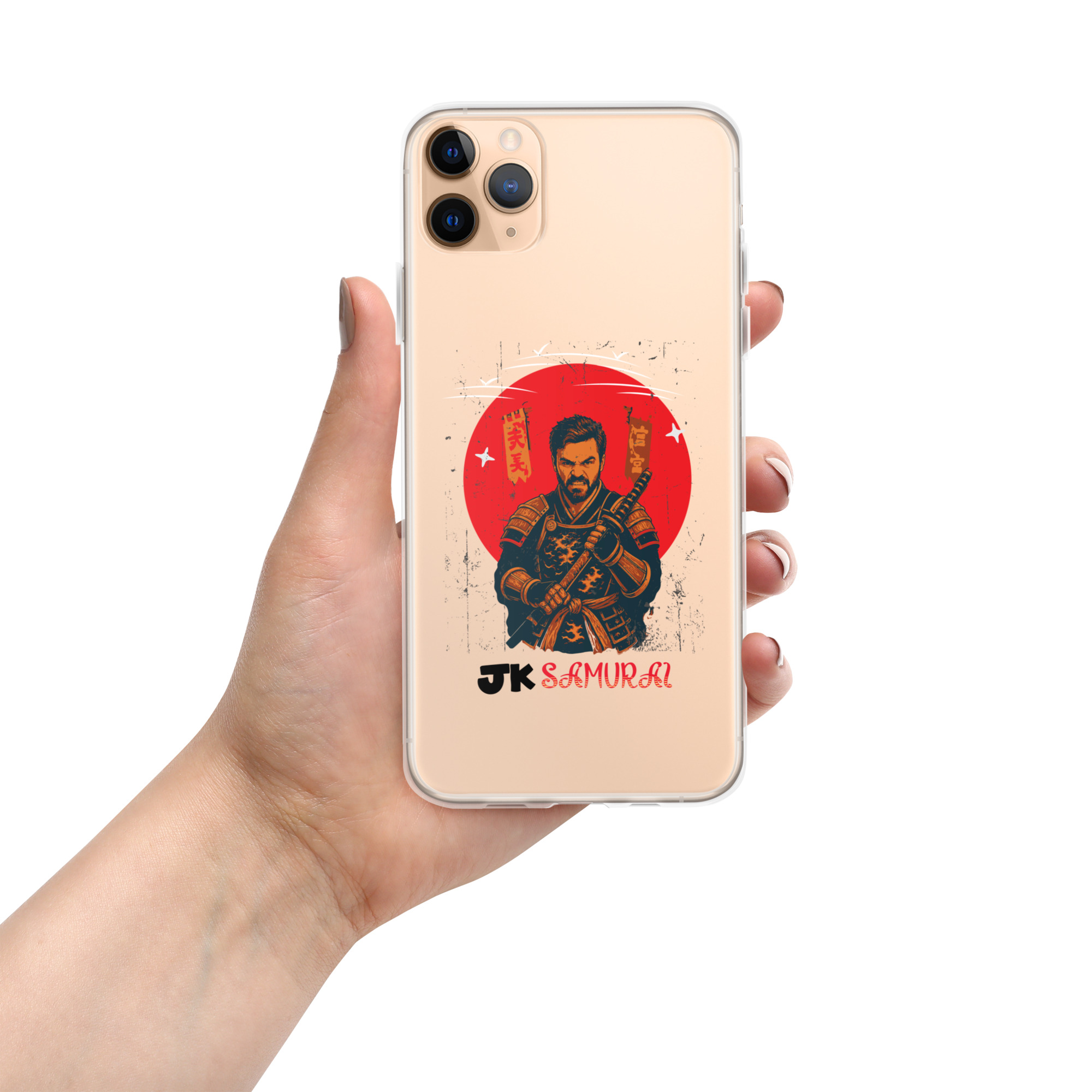 The Angry Samurai Clear Case for iPhone® | P2207202501UV | 0715202602A