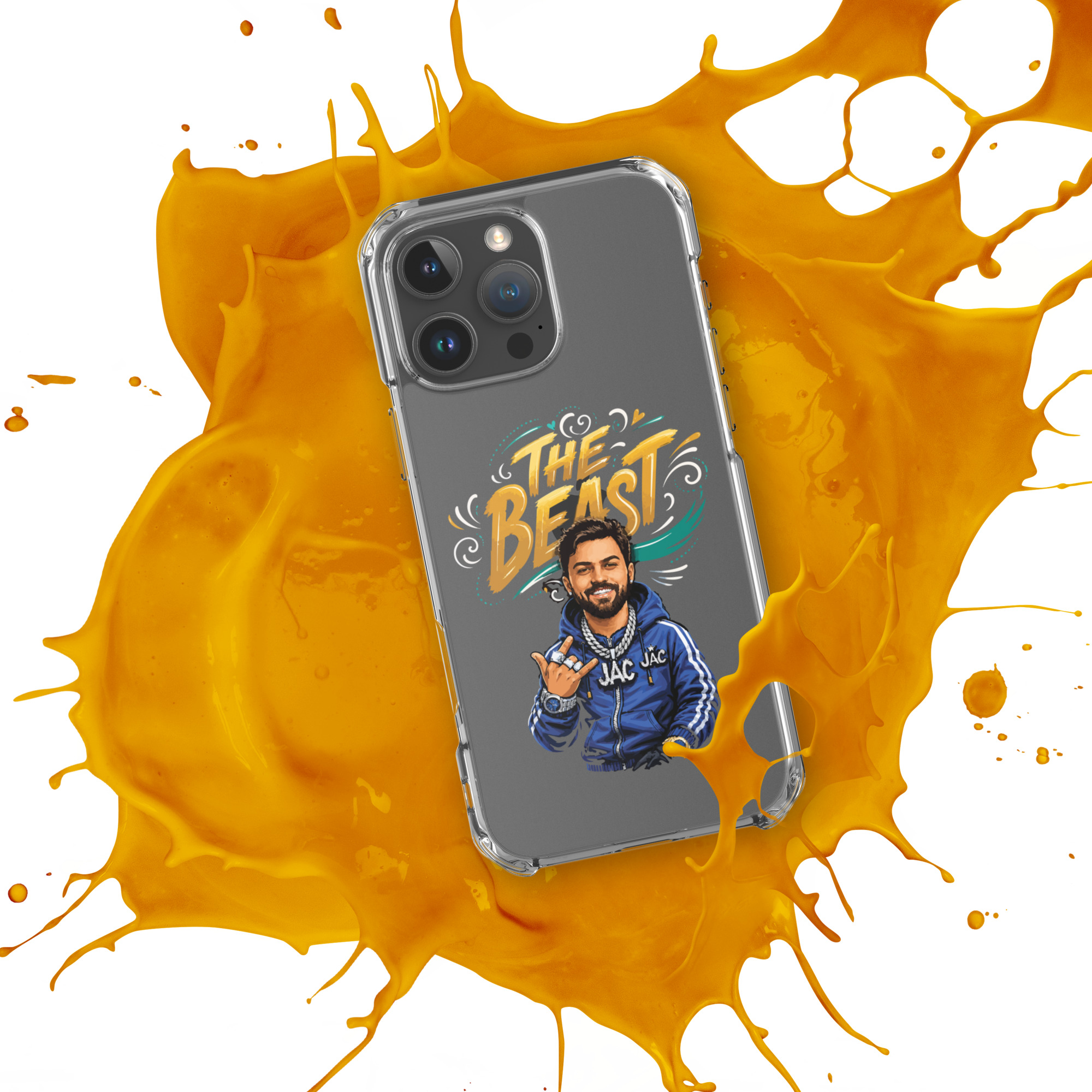 Rapper your photo Clear Case for iPhone® | P2207202501UV | 0208202601 - Image 63