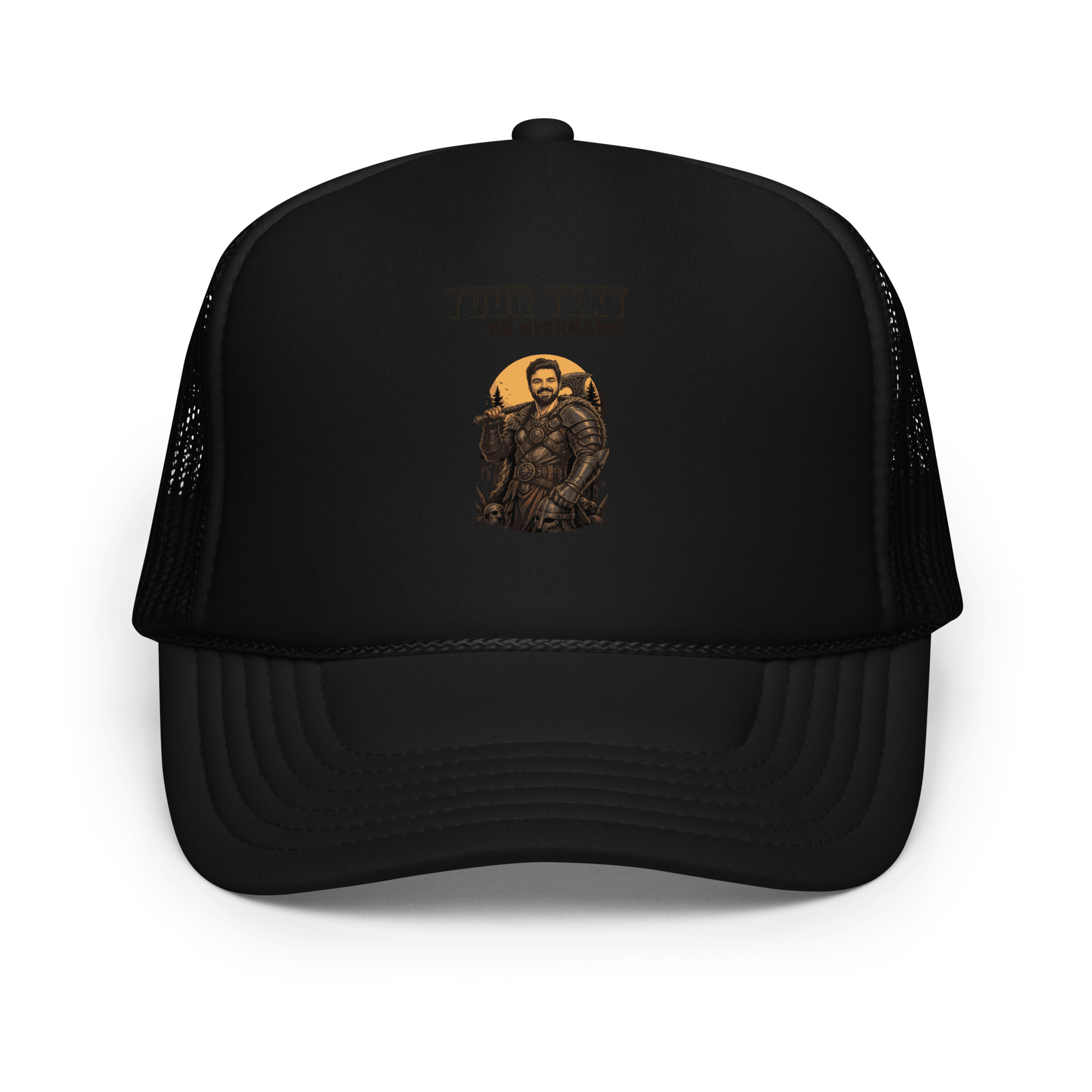 Medieval Warrior Foam Trucker Hat | P2009202602F | 1808202601 - Image 2