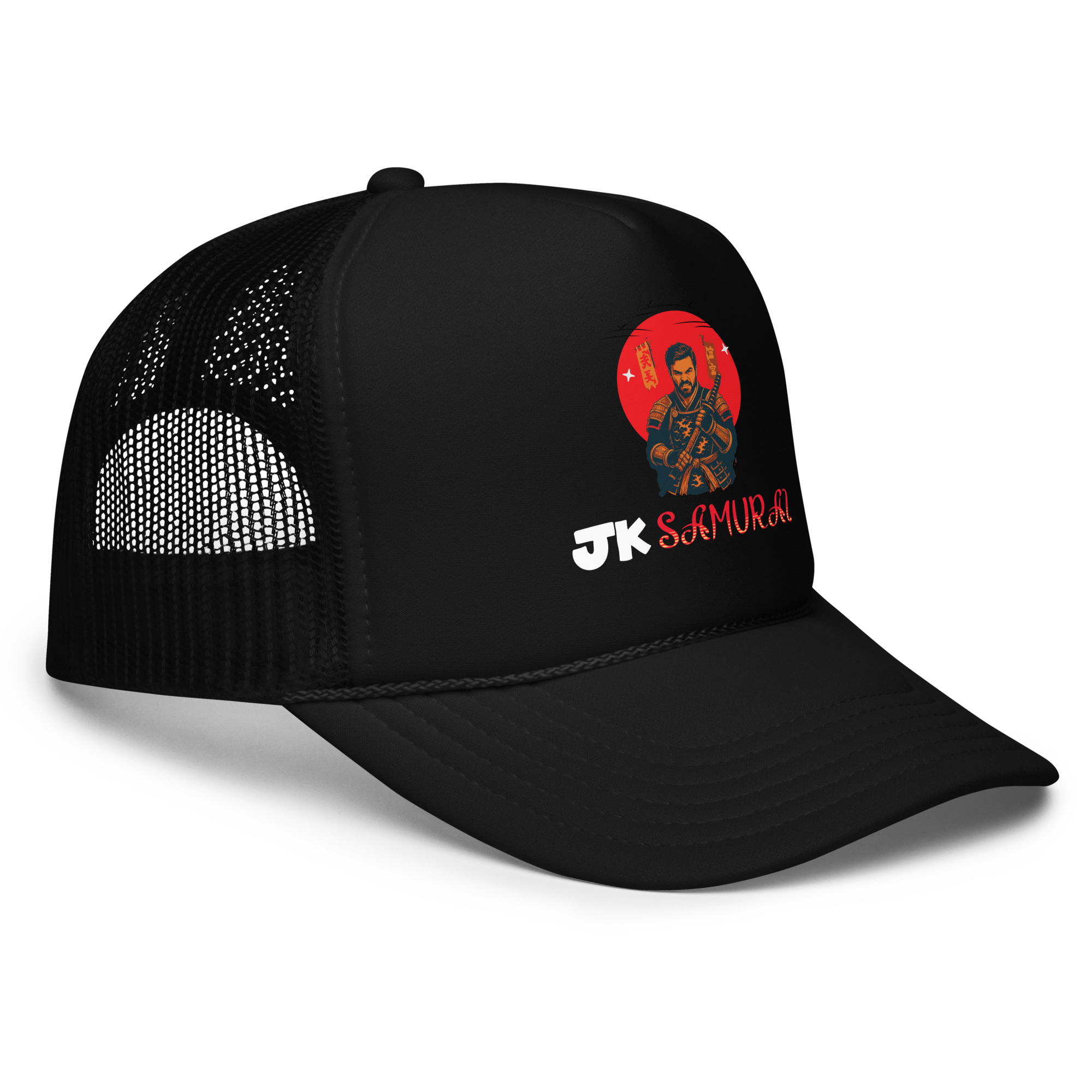 The Angry Samurai Foam Trucker Hat | P2009202602F | 0715202602 - Image 3