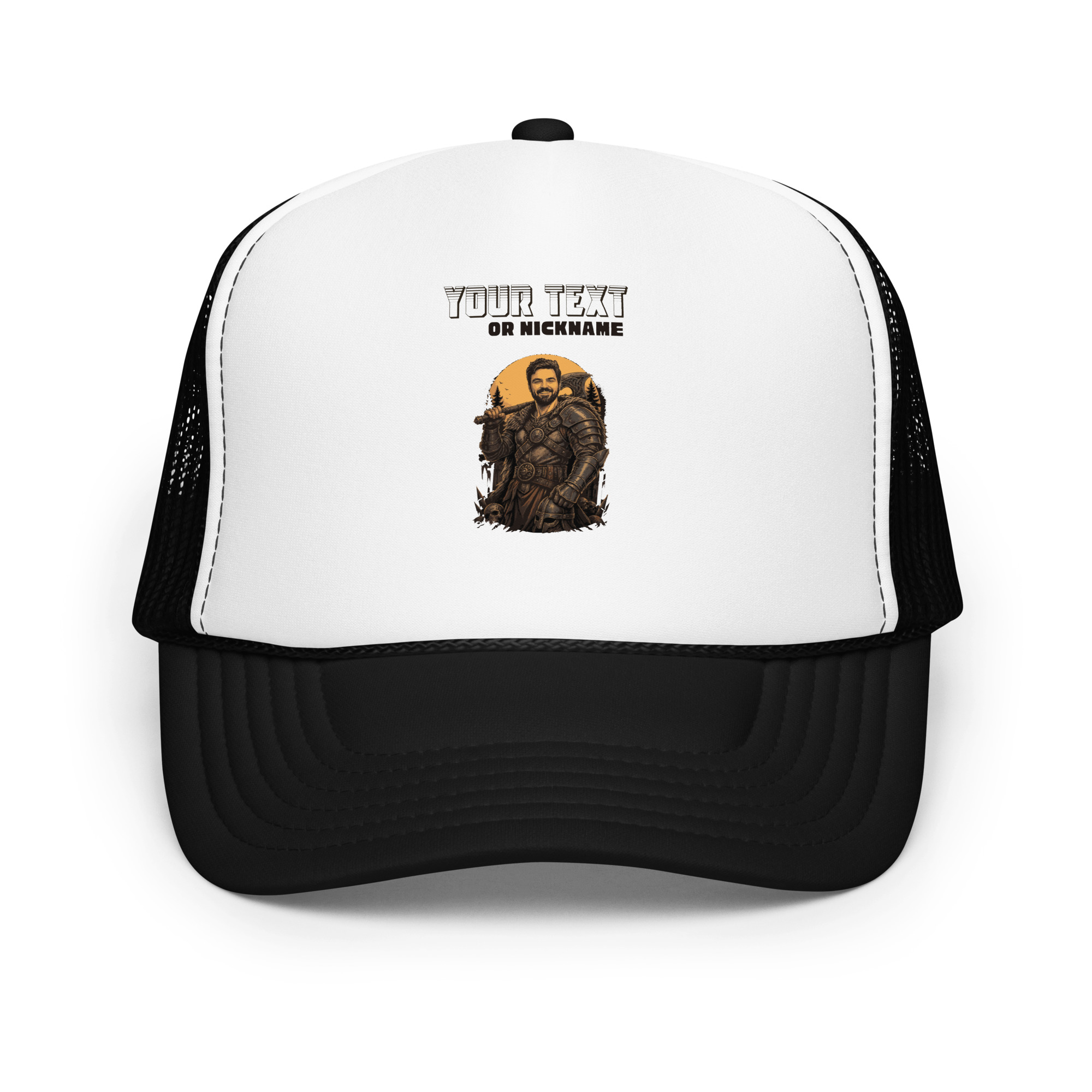 Medieval Warrior Foam Trucker Hat | P2009202602F | 1808202601 - Image 21