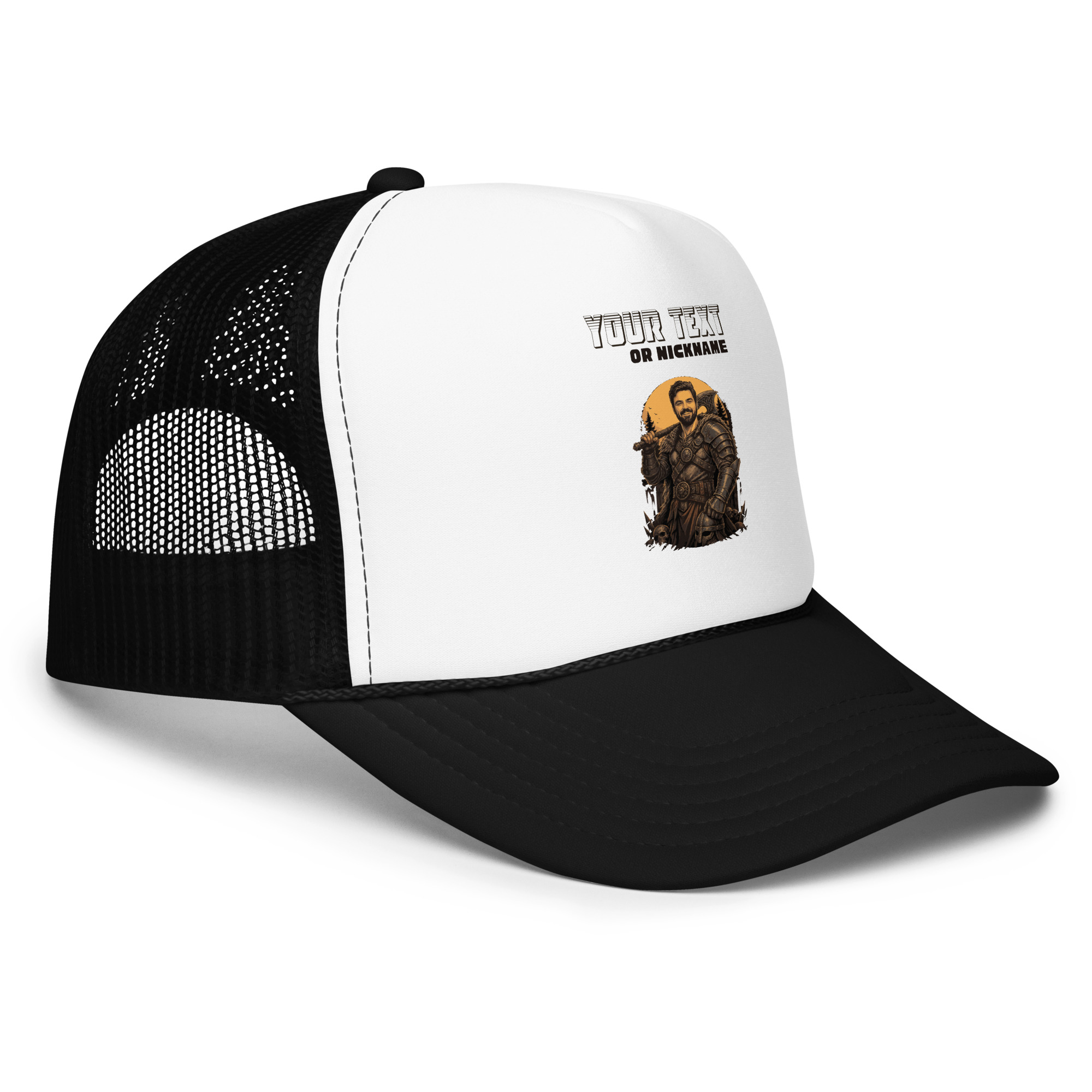 Medieval Warrior Foam Trucker Hat | P2009202602F | 1808202601 - Image 22