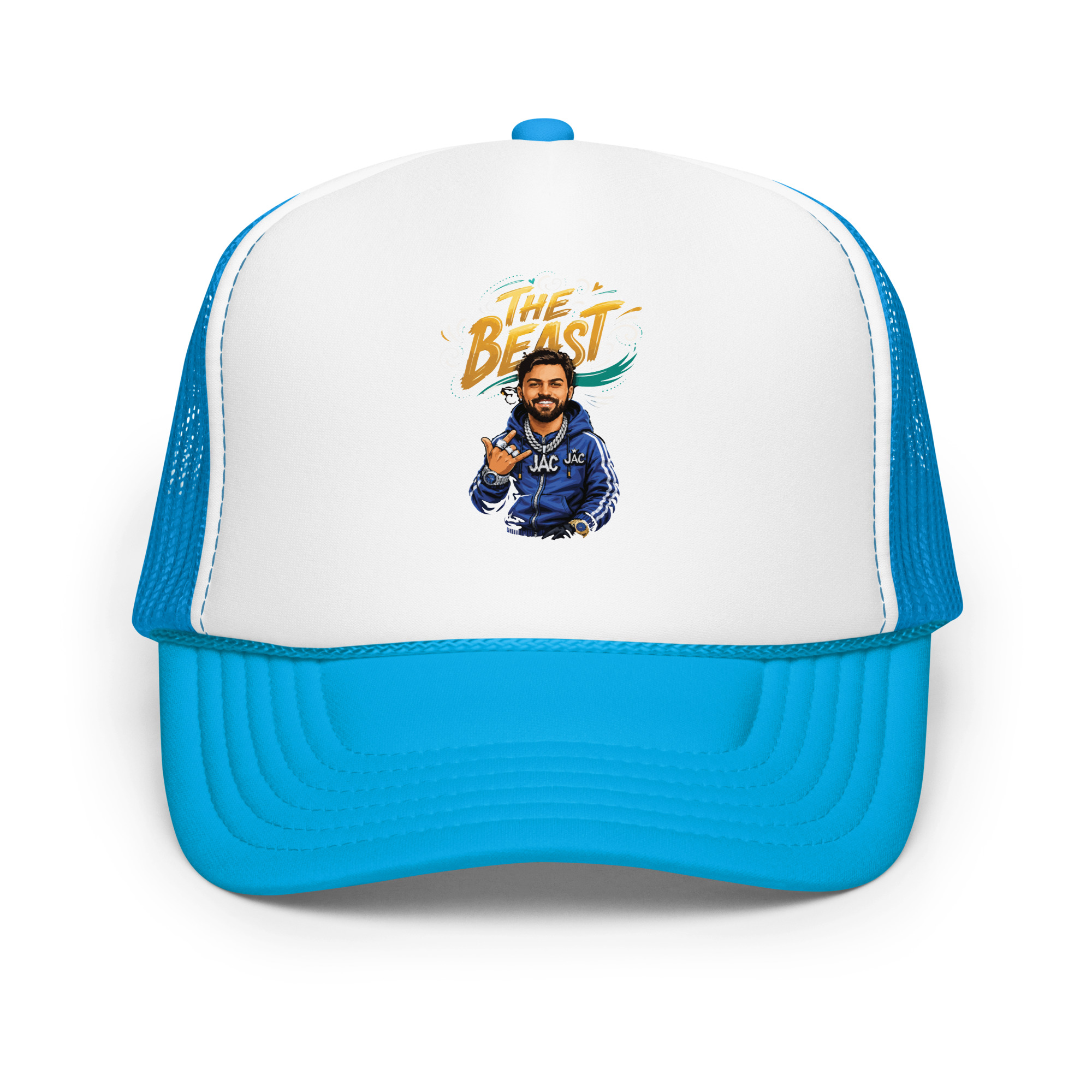 Rapper your photo Foam Trucker Hat | P2009202602F | 0208202601 - Image 10