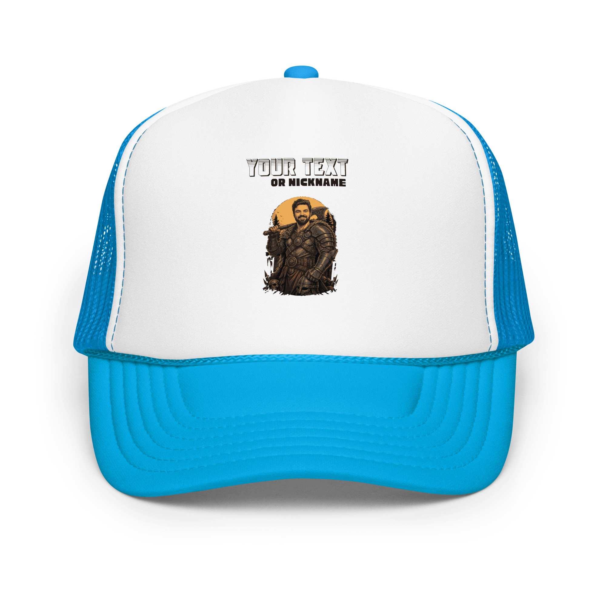 Medieval Warrior Foam Trucker Hat | P2009202602F | 1808202601 - Image 17