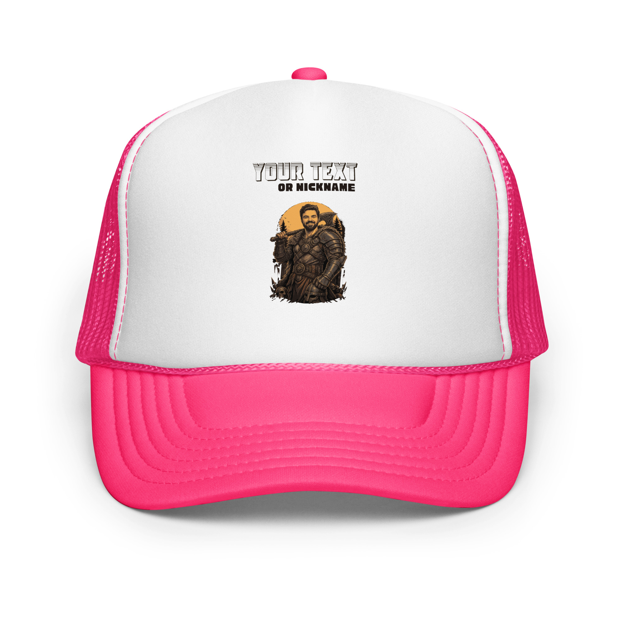 Medieval Warrior Foam Trucker Hat | P2009202602F | 1808202601 - Image 13