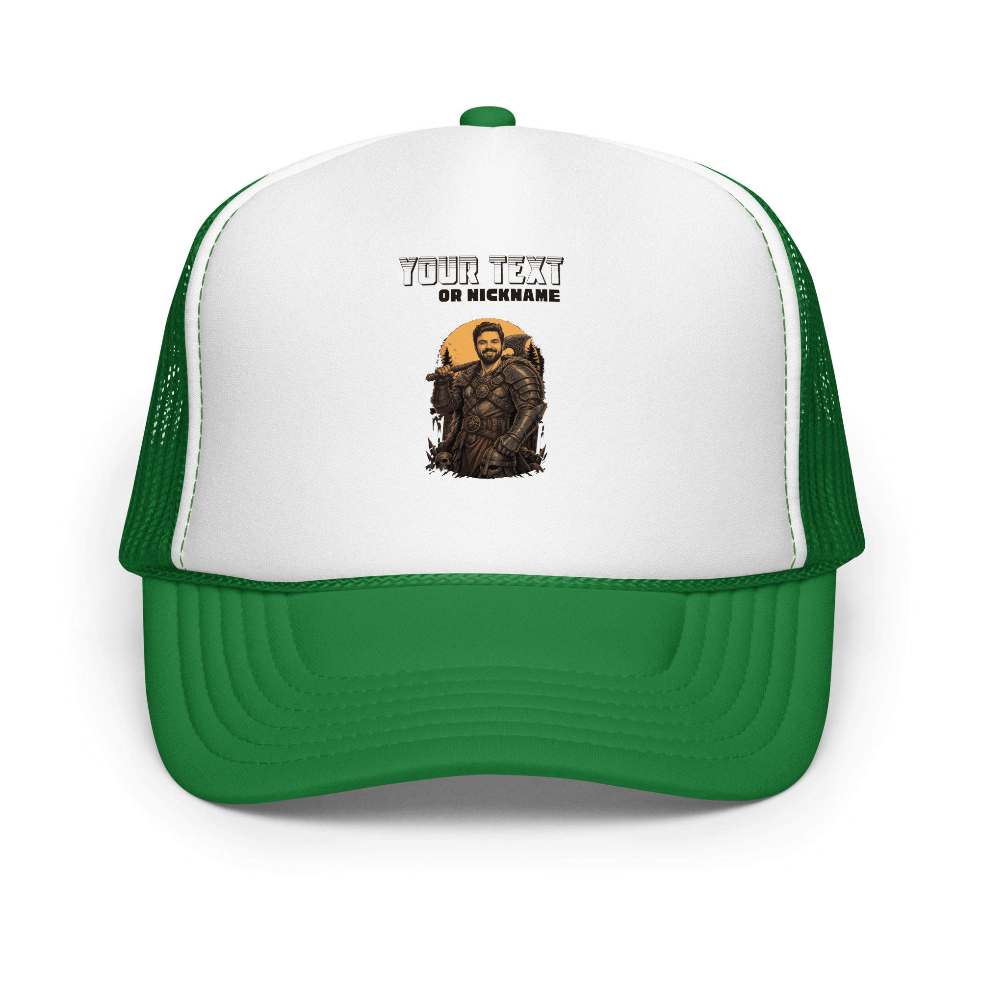 Medieval Warrior Foam Trucker Hat | P2009202602F | 1808202601 - Image 15