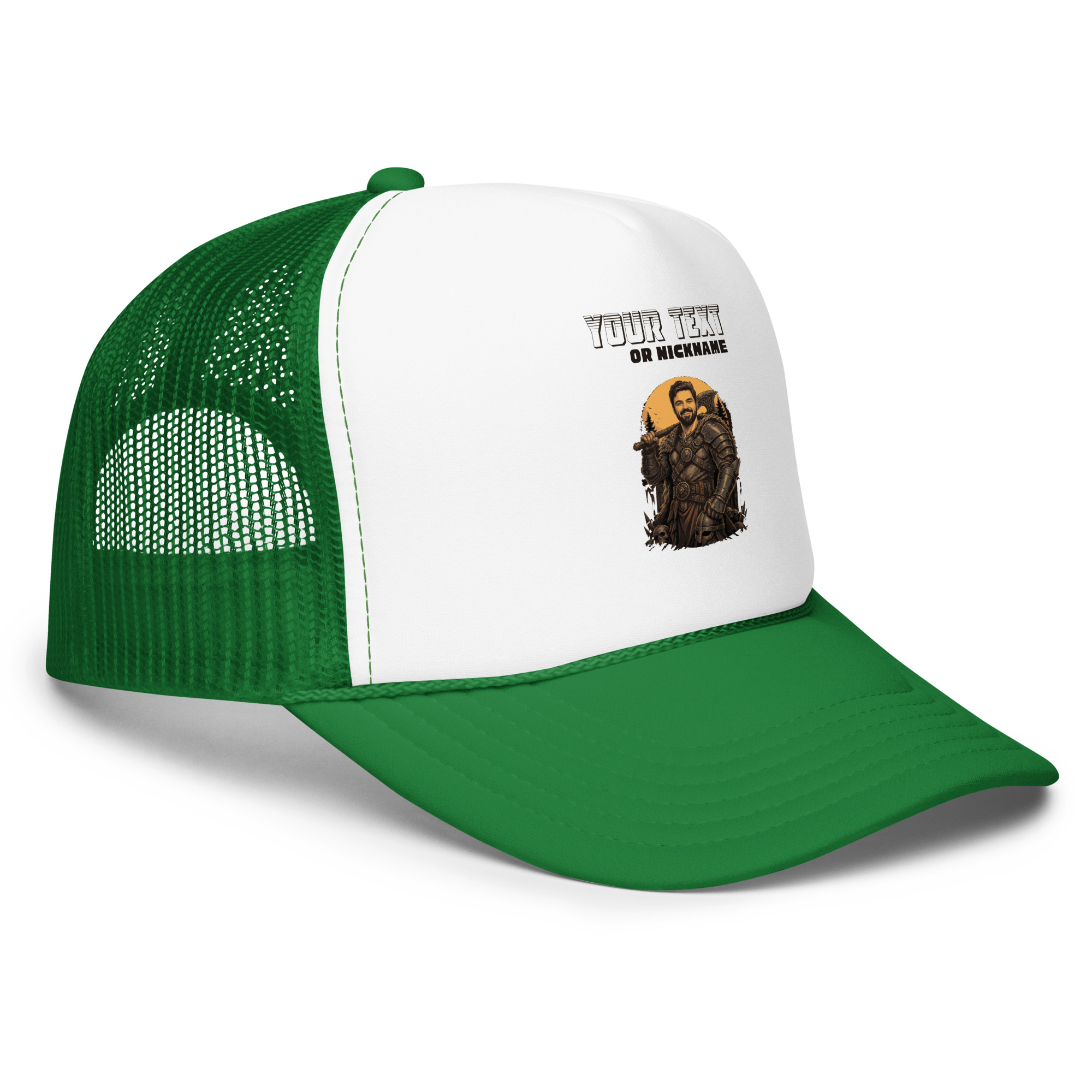 Medieval Warrior Foam Trucker Hat | P2009202602F | 1808202601 - Image 16