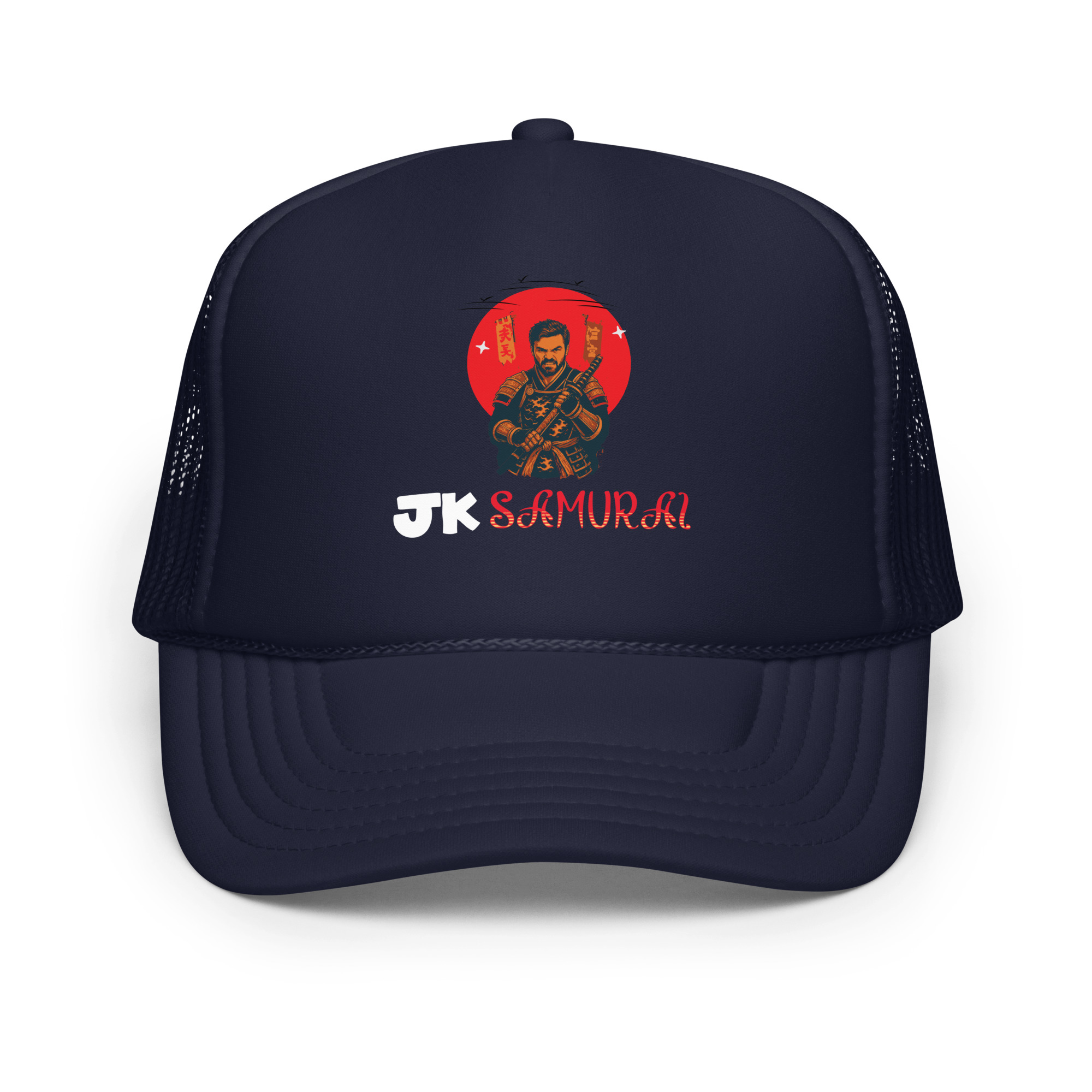 The Angry Samurai Foam Trucker Hat | P2009202602F | 0715202602 - Image 4