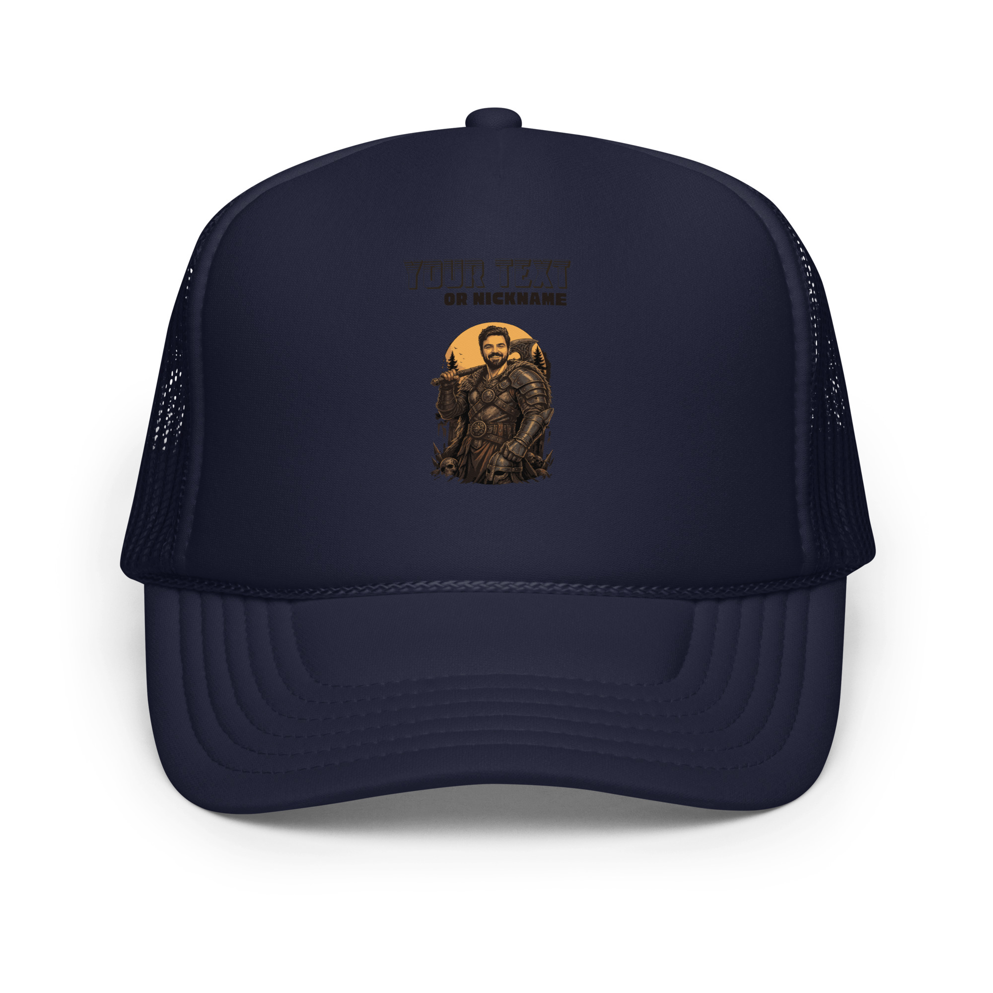 Medieval Warrior Foam Trucker Hat | P2009202602F | 1808202601 - Image 4