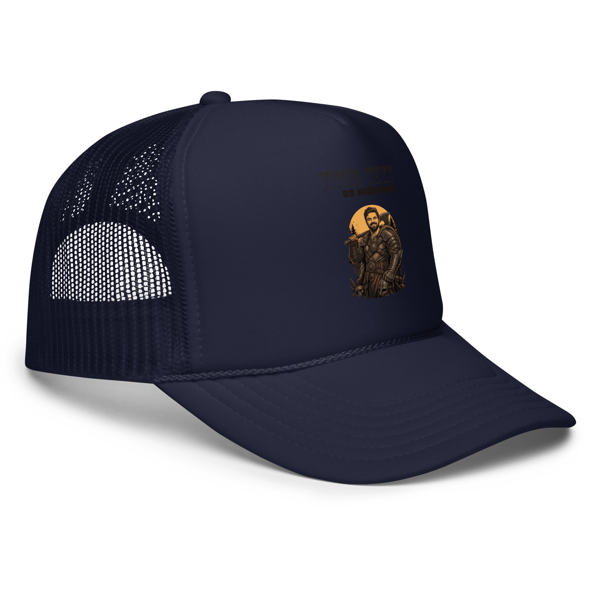 Medieval Warrior Foam Trucker Hat | P2009202602F | 1808202601 - Image 5