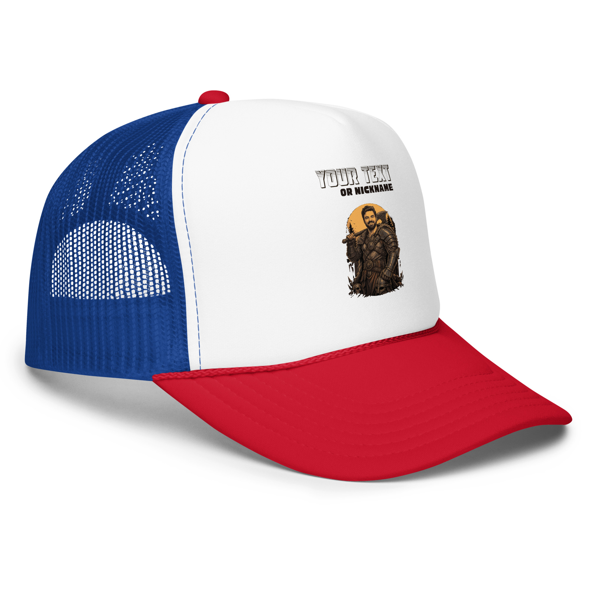 Medieval Warrior Foam Trucker Hat | P2009202602F | 1808202601 - Image 24