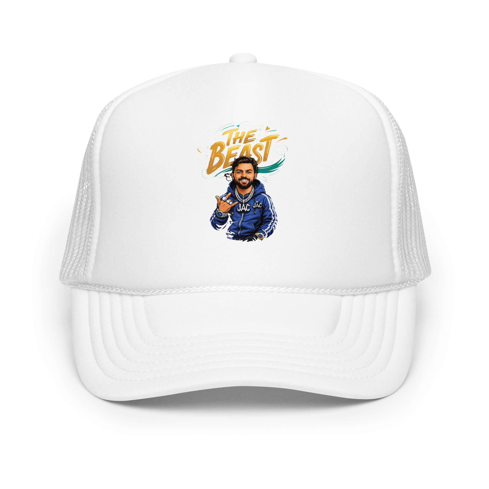 Rapper your photo Foam Trucker Hat | P2009202602F | 0208202601