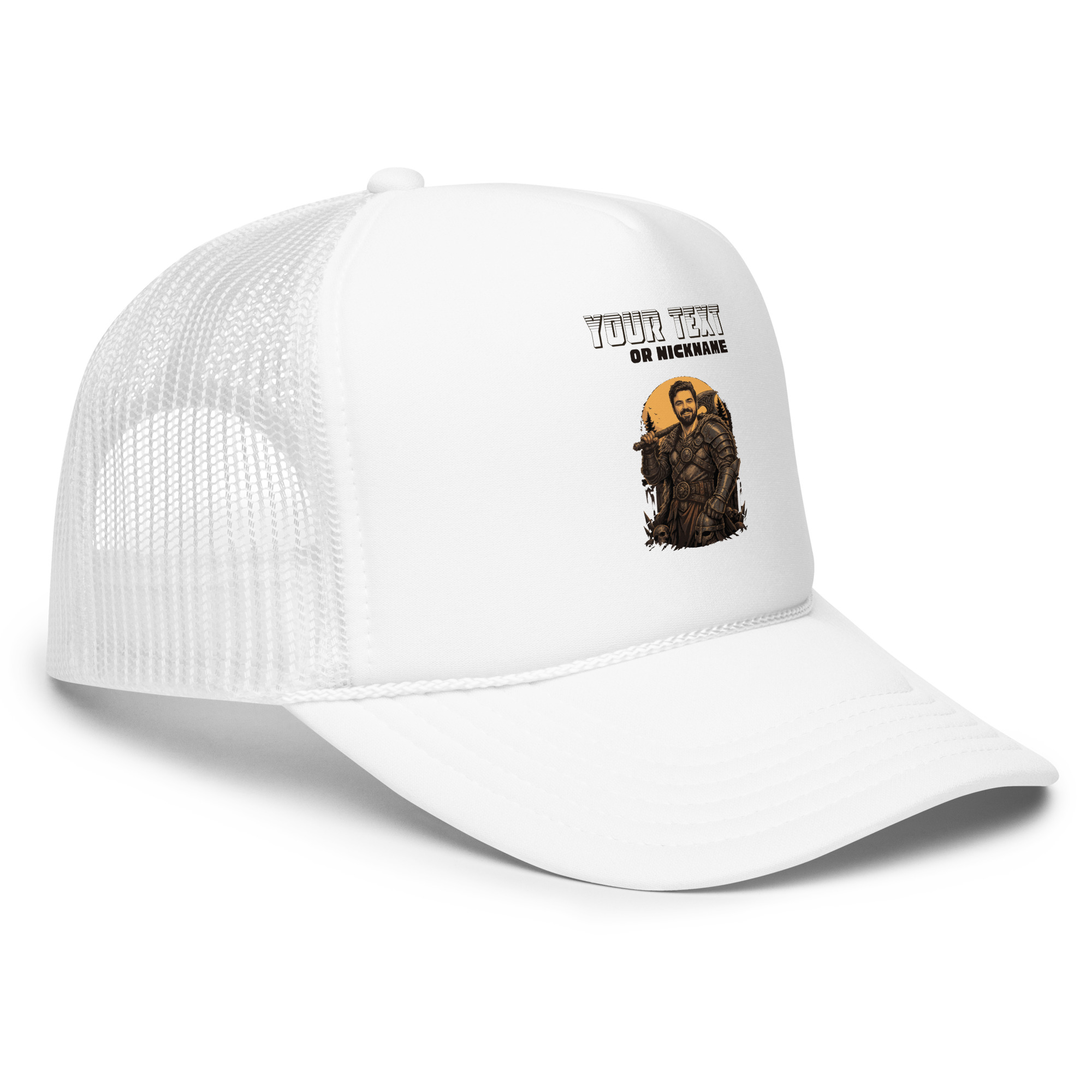Medieval Warrior Foam Trucker Hat | P2009202602F | 1808202601 - Image 26