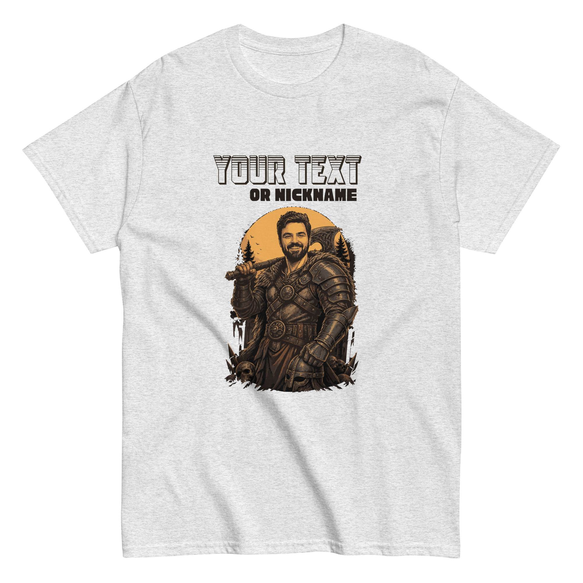 Medieval Warrior Classic T-Shirt | P0804202501F | 1808202601 - Image 9