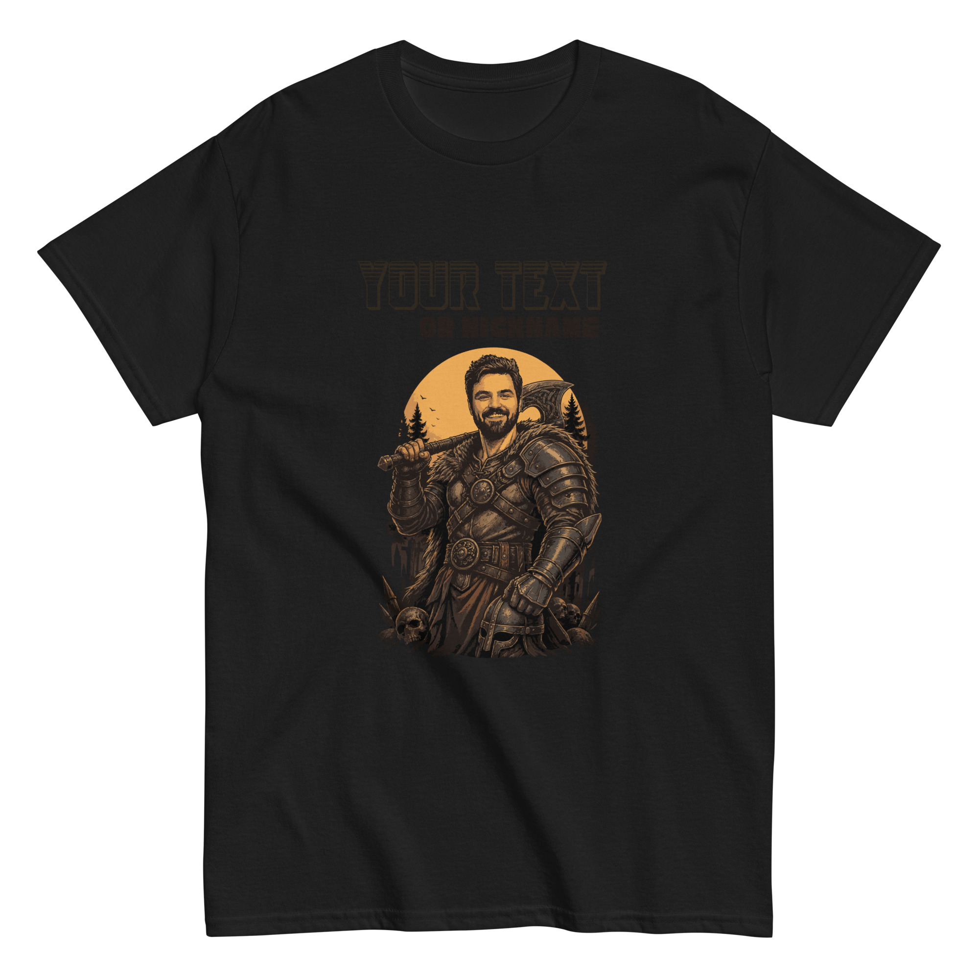 Medieval Warrior Classic T-Shirt | P0804202501F | 1808202601 - Image 2