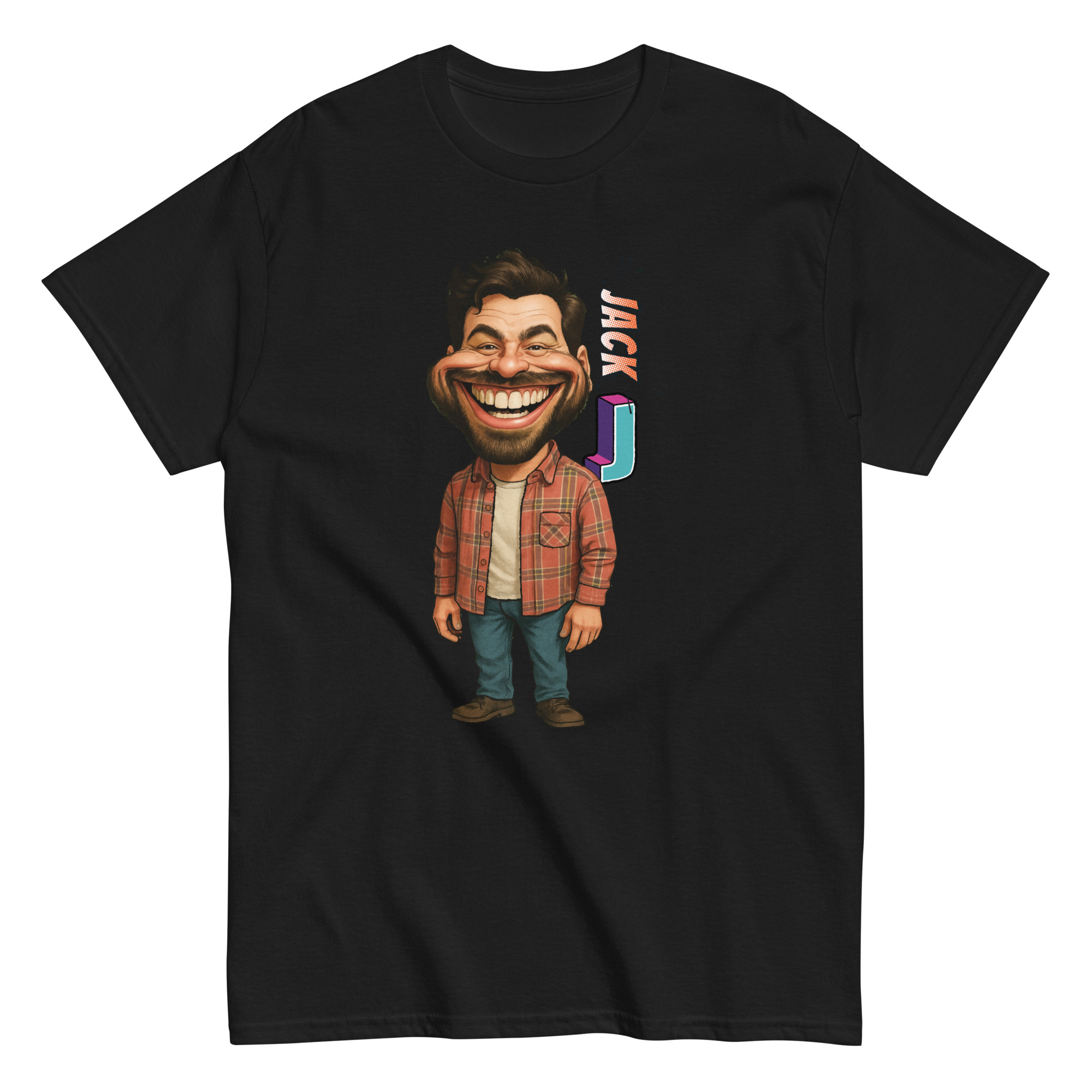 Caricature yourself Classic T-Shirt | P0804202501F | 2509202601B - Image 2