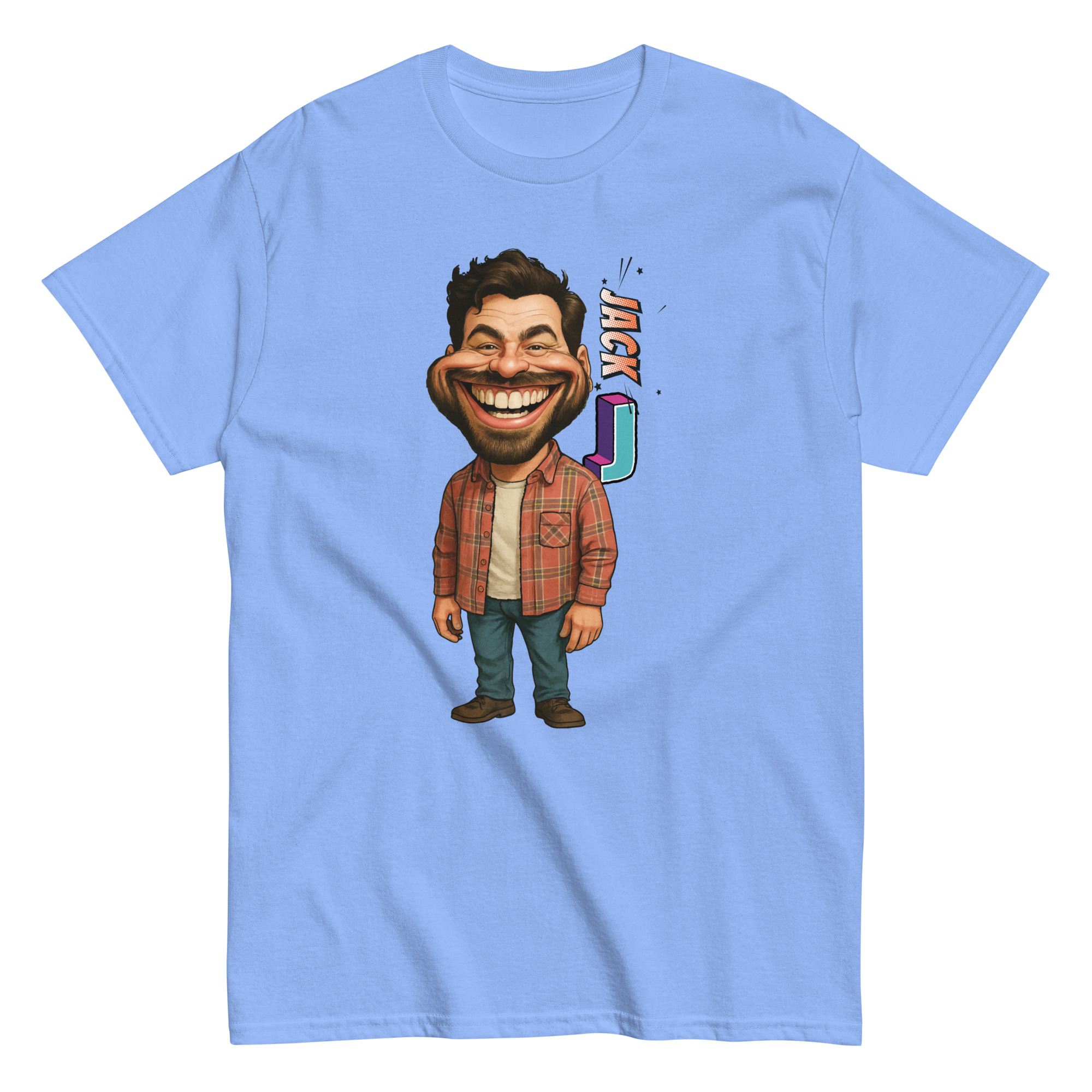 Caricature yourself Classic T-Shirt | P0804202501F | 2509202601B - Image 9