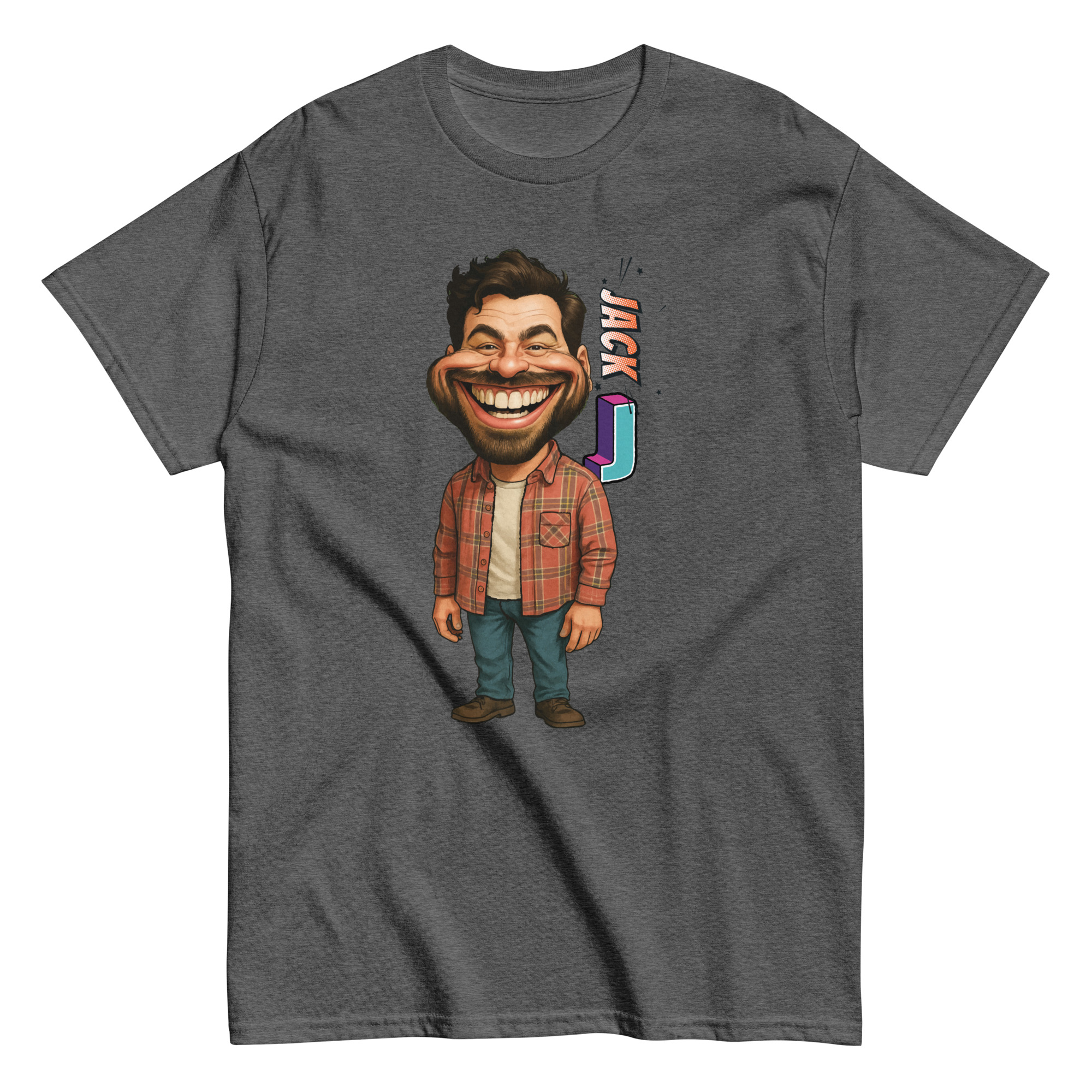 Caricature yourself Classic T-Shirt | P0804202501F | 2509202601B - Image 7
