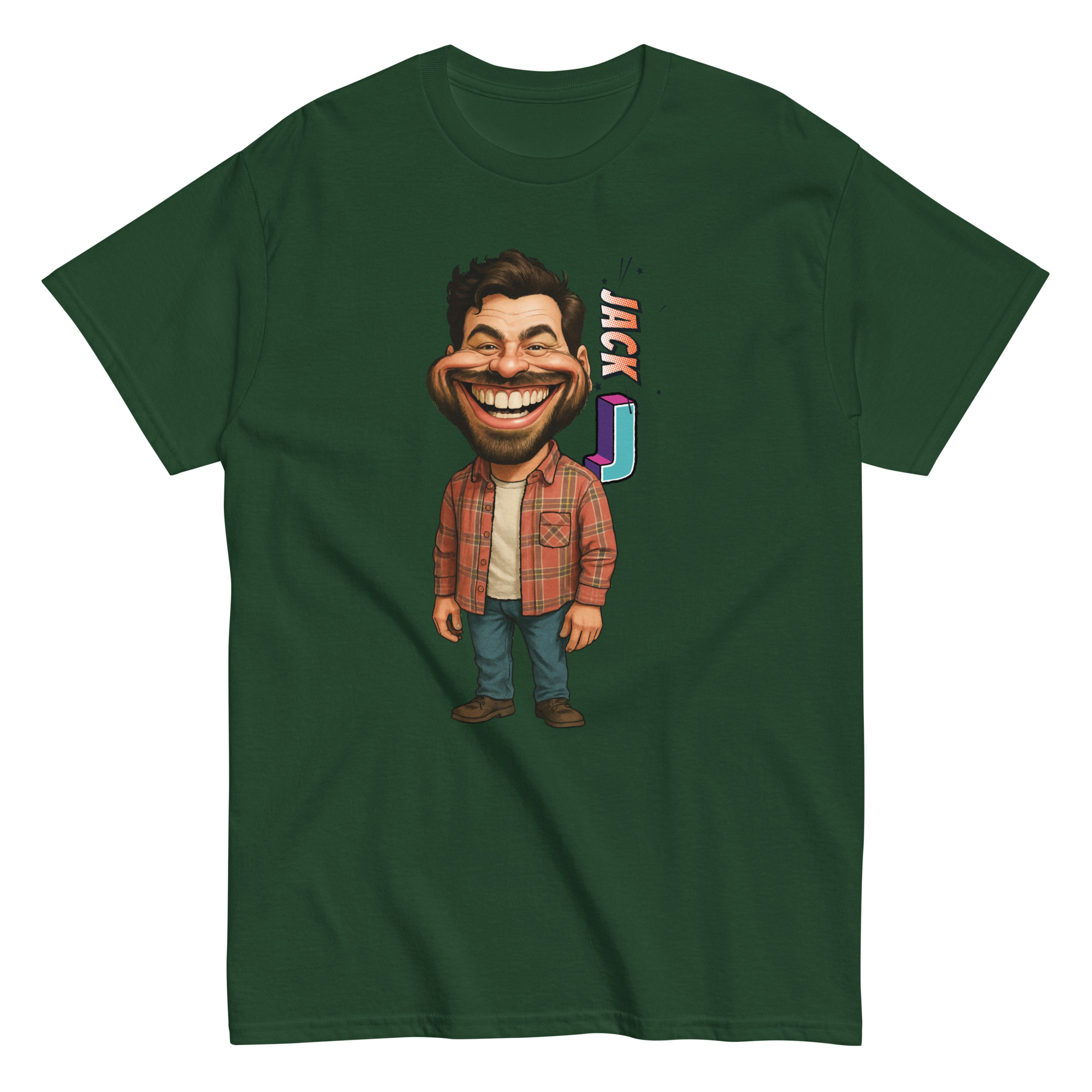 Caricature yourself Classic T-Shirt | P0804202501F | 2509202601B - Image 6