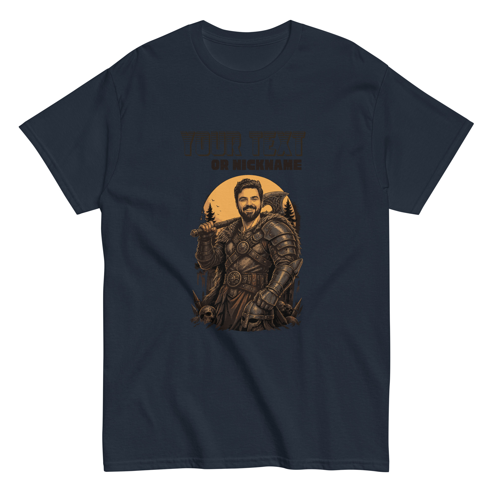 Medieval Warrior Classic T-Shirt | P0804202501F | 1808202601 - Image 3