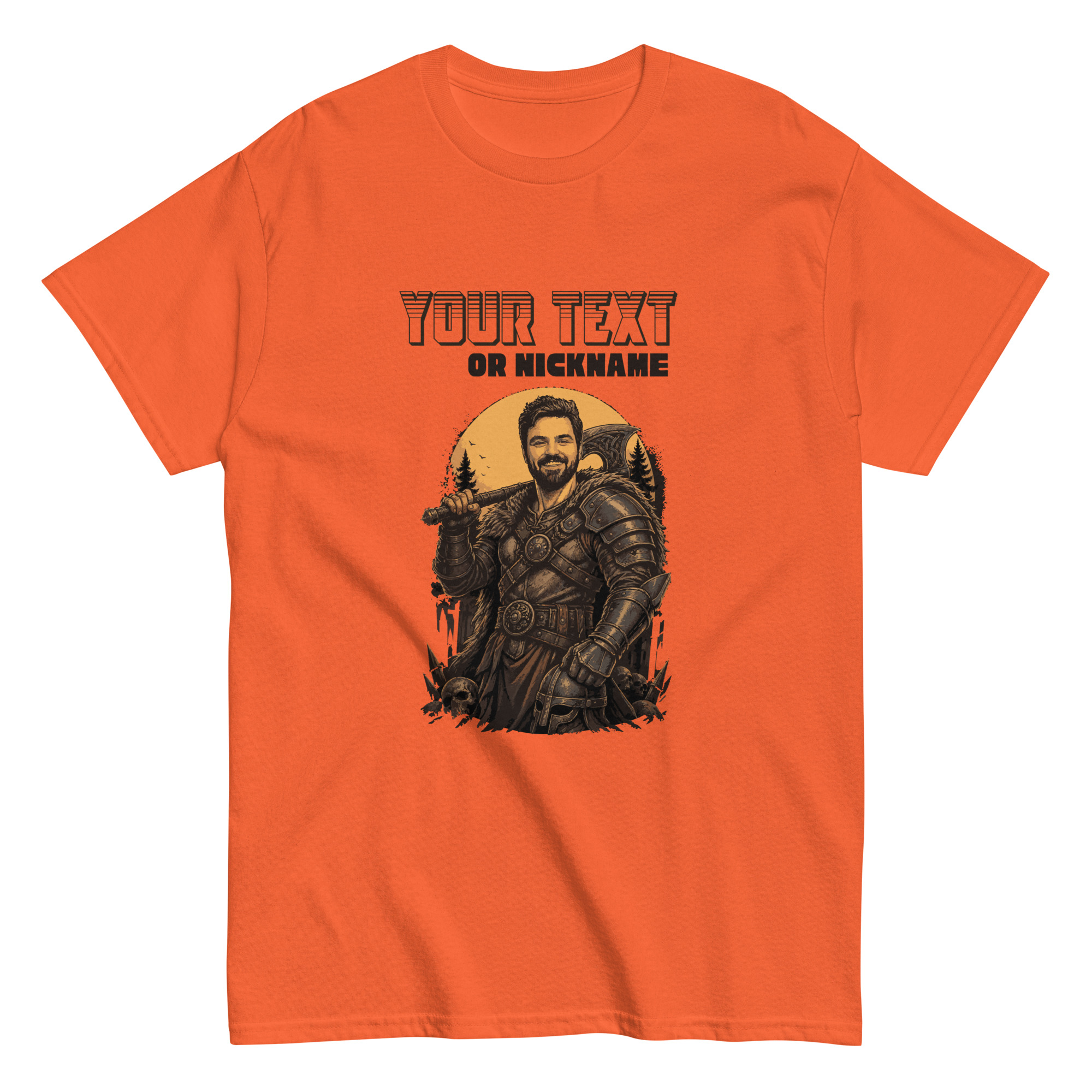 Medieval Warrior Classic T-Shirt | P0804202501F | 1808202601 - Image 7