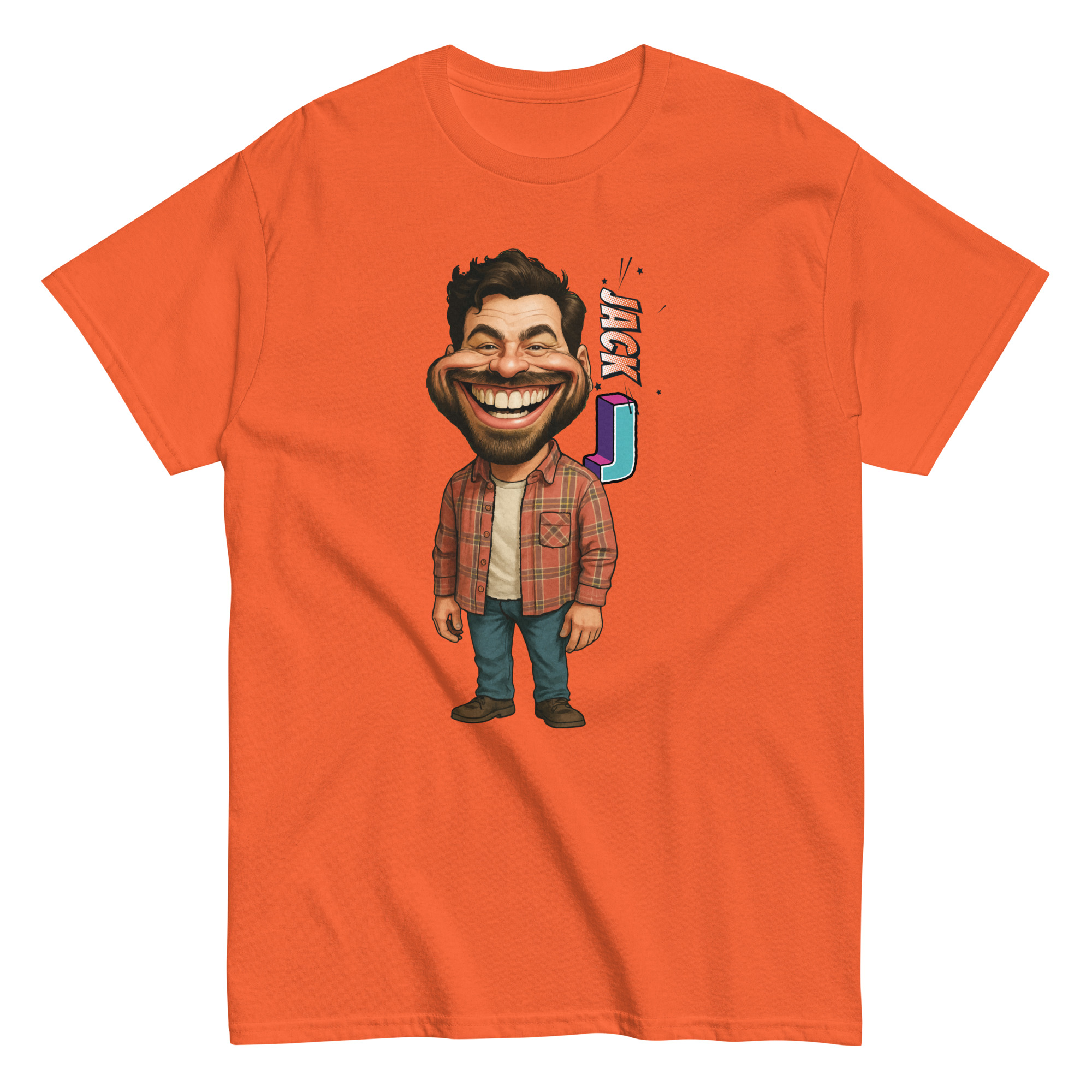 Caricature yourself Classic T-Shirt | P0804202501F | 2509202601B - Image 8