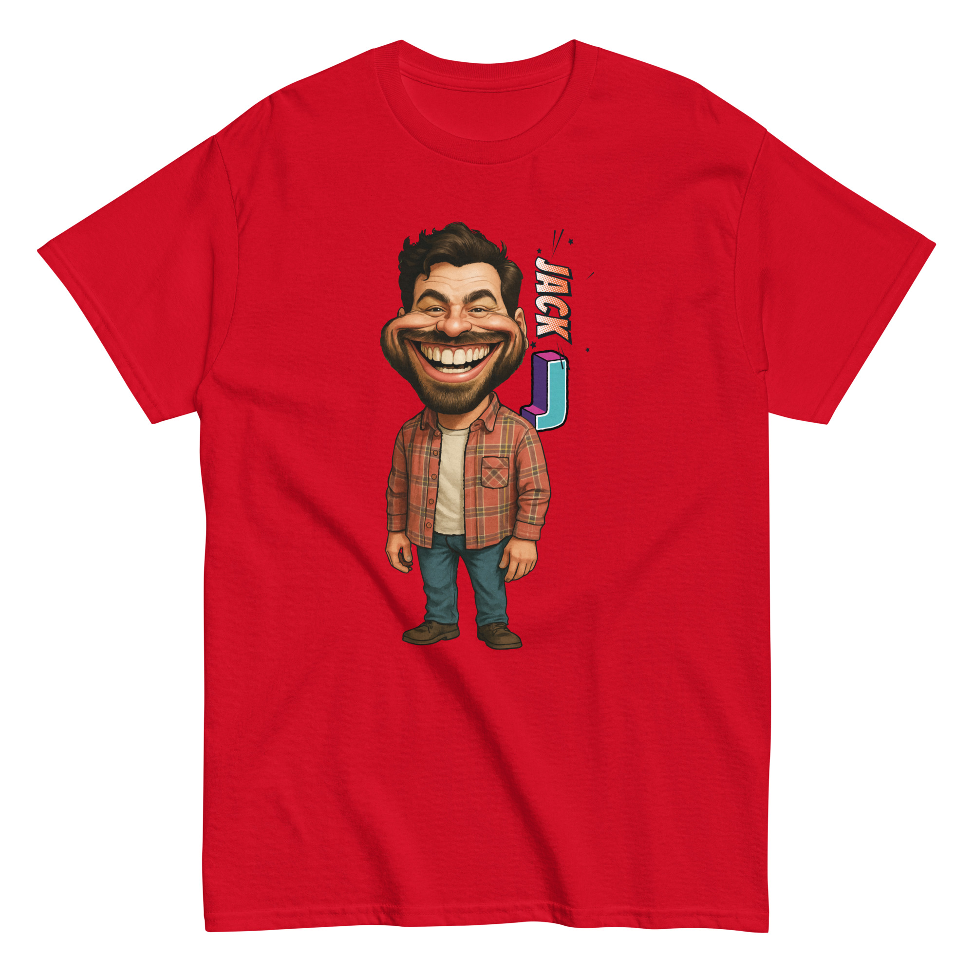 Caricature yourself Classic T-Shirt | P0804202501F | 2509202601B - Image 5