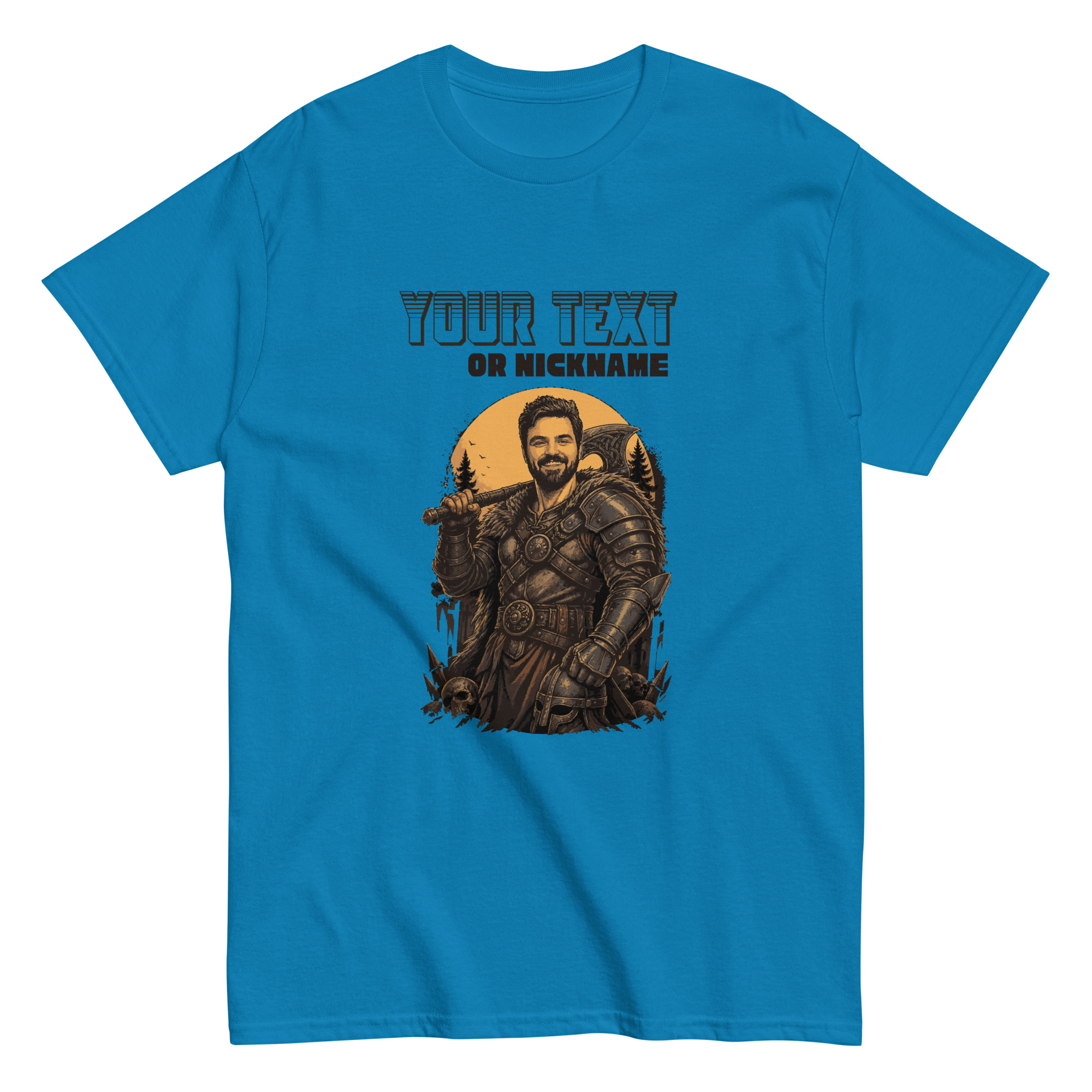 Medieval Warrior Classic T-Shirt | P0804202501F | 1808202601