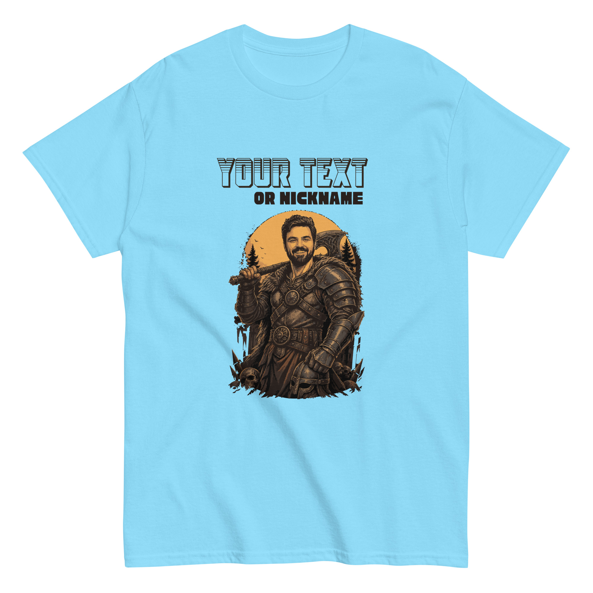 Medieval Warrior Classic T-Shirt | P0804202501F | 1808202601 - Image 8
