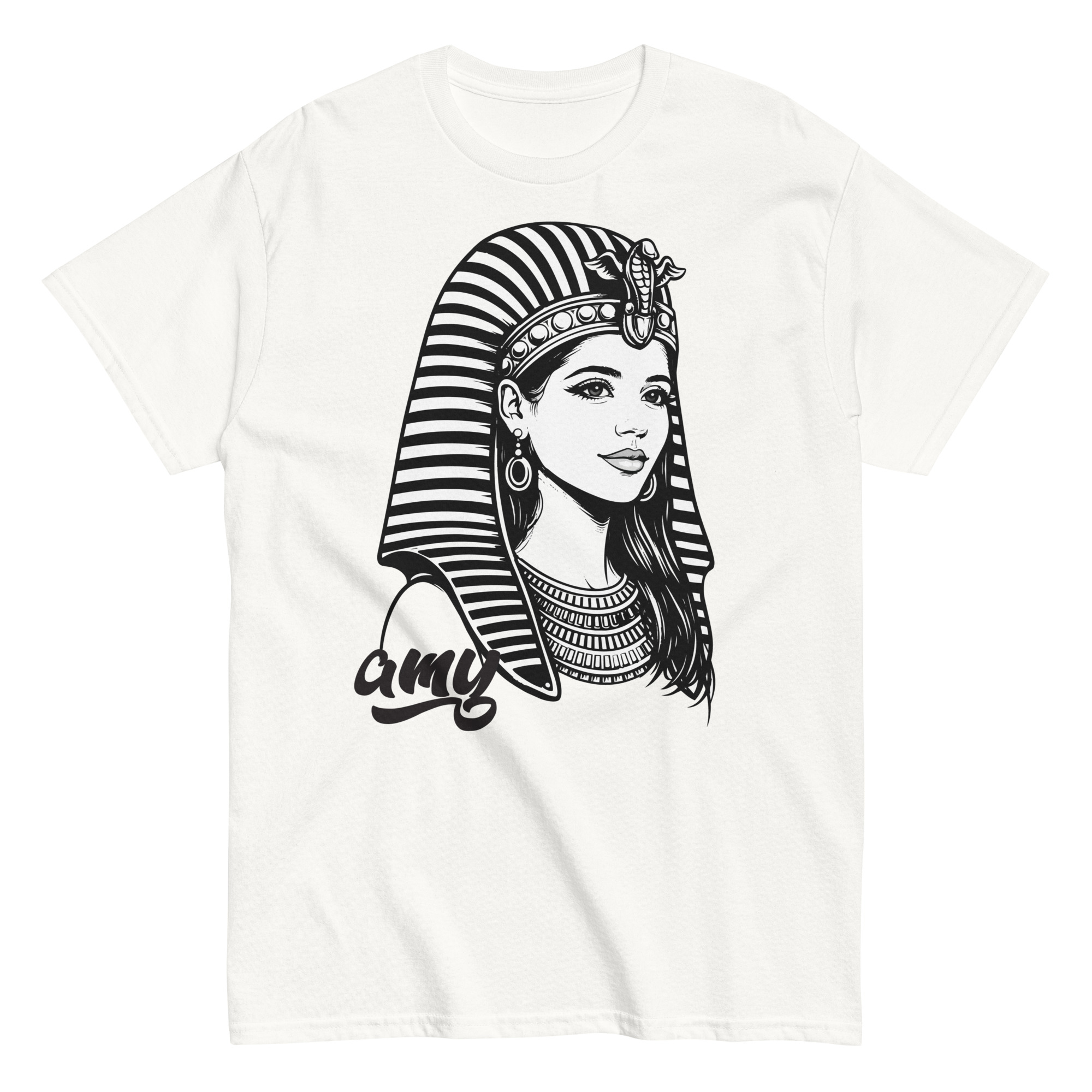 Pharaoh yourself Black White Classic Tee | P0804202501F | 0509202602 - Image 11