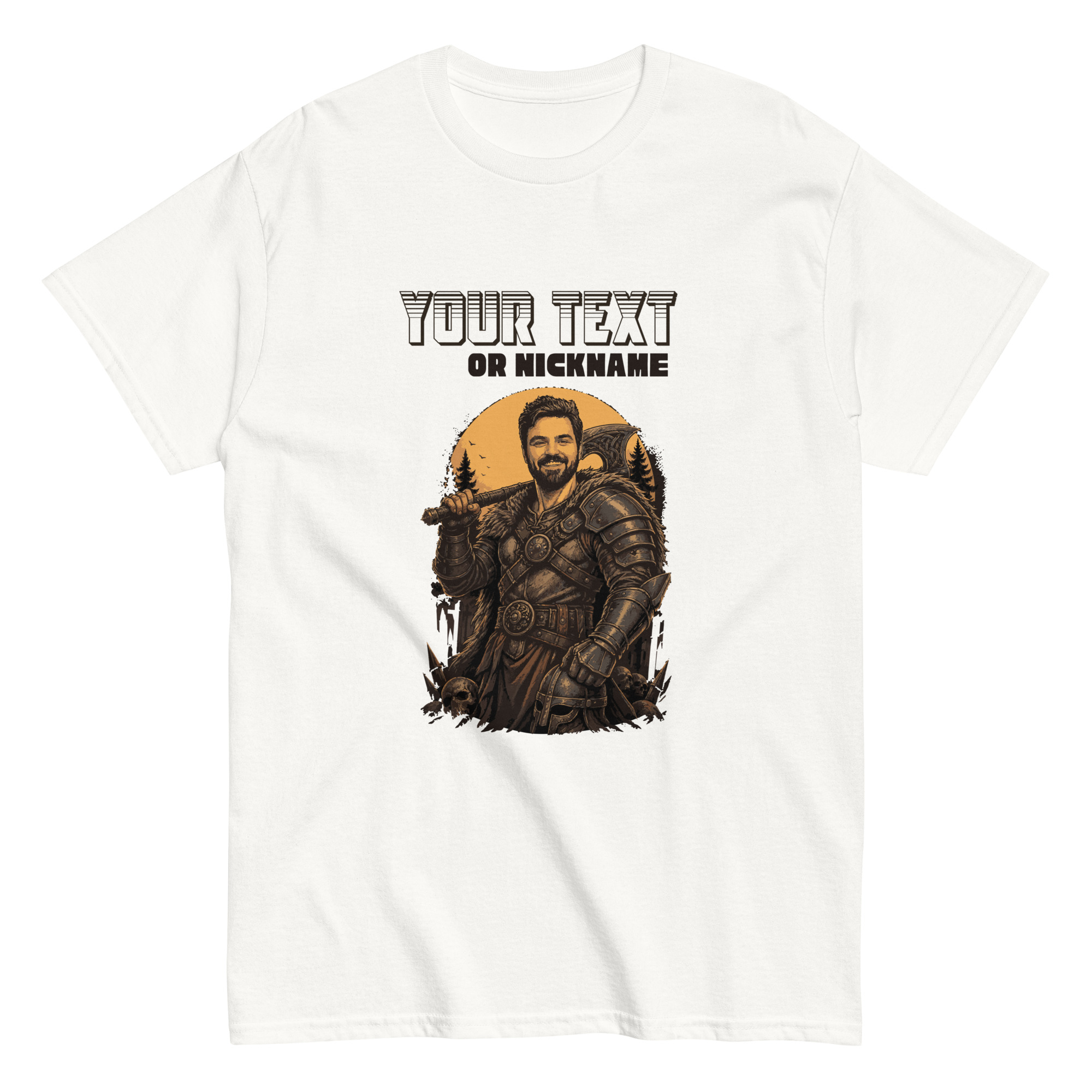 Medieval Warrior Classic T-Shirt | P0804202501F | 1808202601 - Image 10