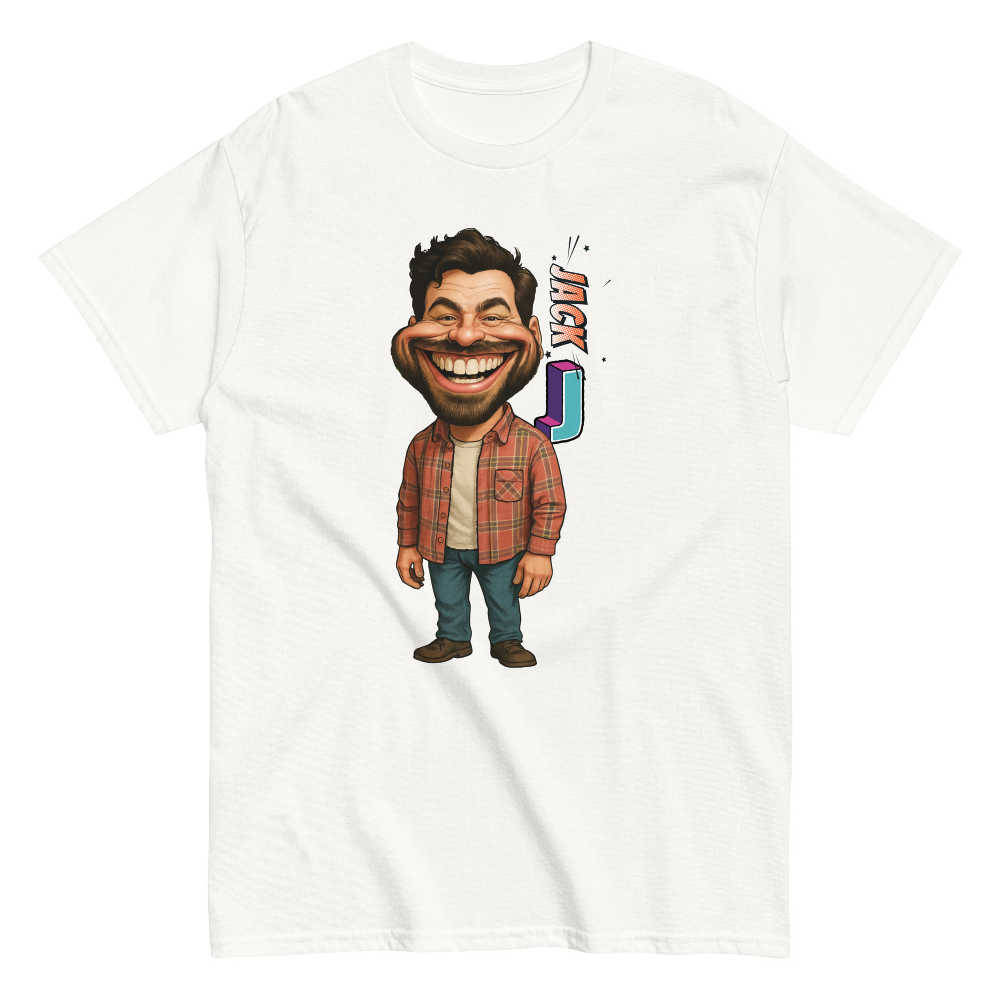 Caricature yourself Classic T-Shirt | P0804202501F | 2509202601B - Image 10