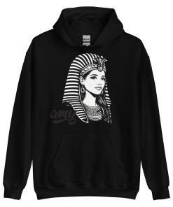 Alternative view of Pharaoh yourself Black White Heavy Blend Hoodie | P1704202501F | 0509202602