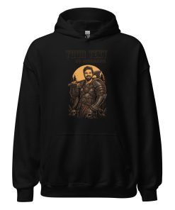 Alternative view of Medieval Warrior Heavy Blend Hoodie | P1704202501F | 1808202601