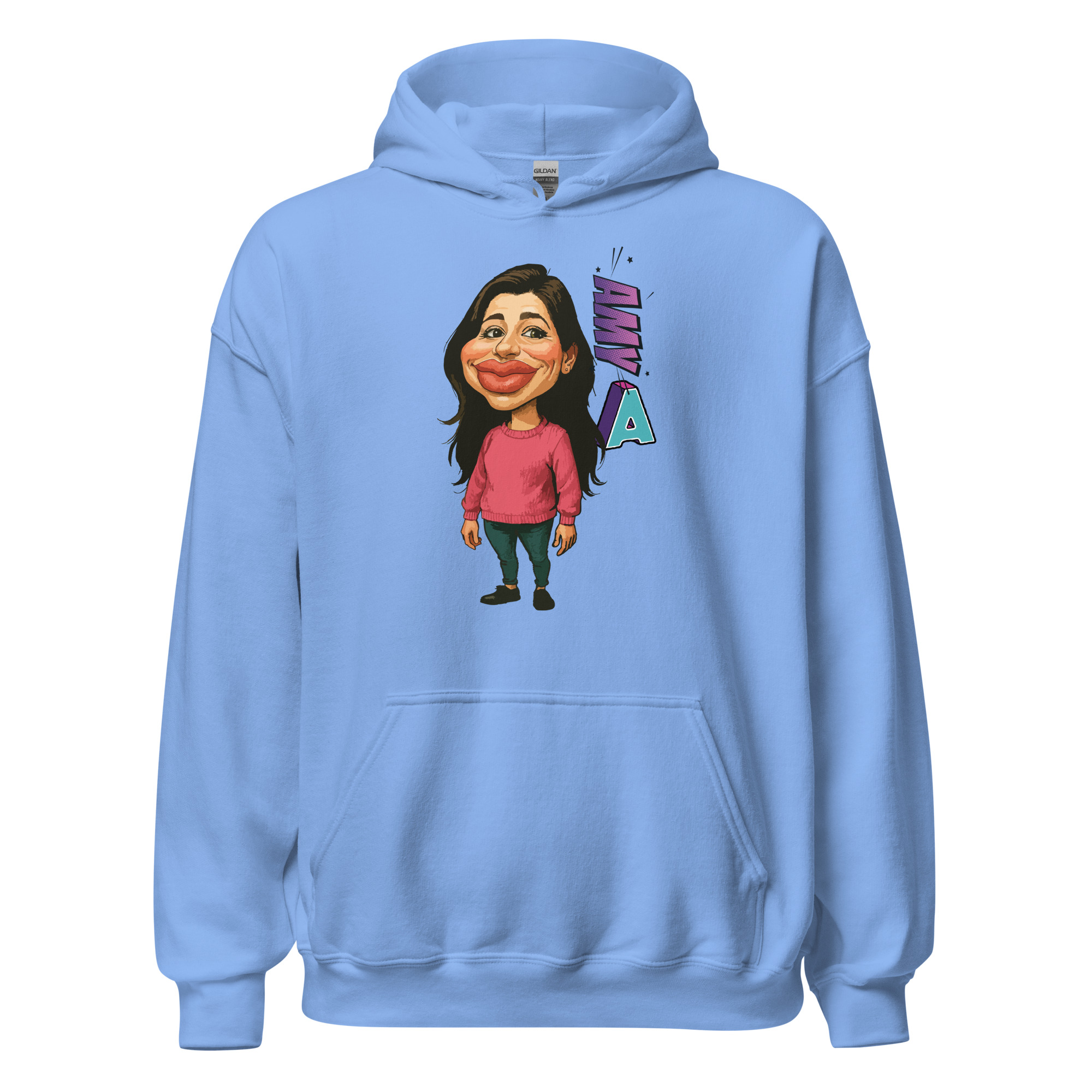 Caricature yourself Heavy Blend Hoodie | P1704202501F | 2509202601B - Image 8