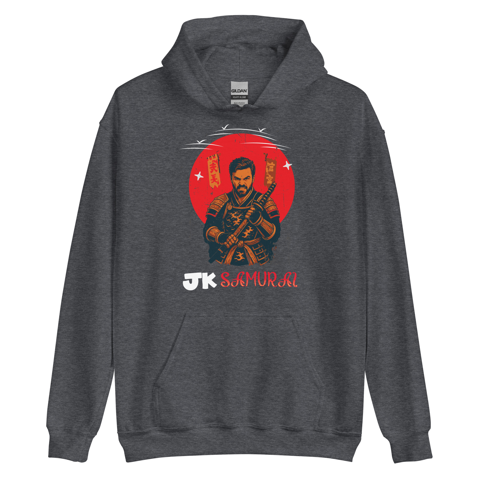 The Angry Samurai Heavy Blend Hoodie | P1704202501F | 0715202602A