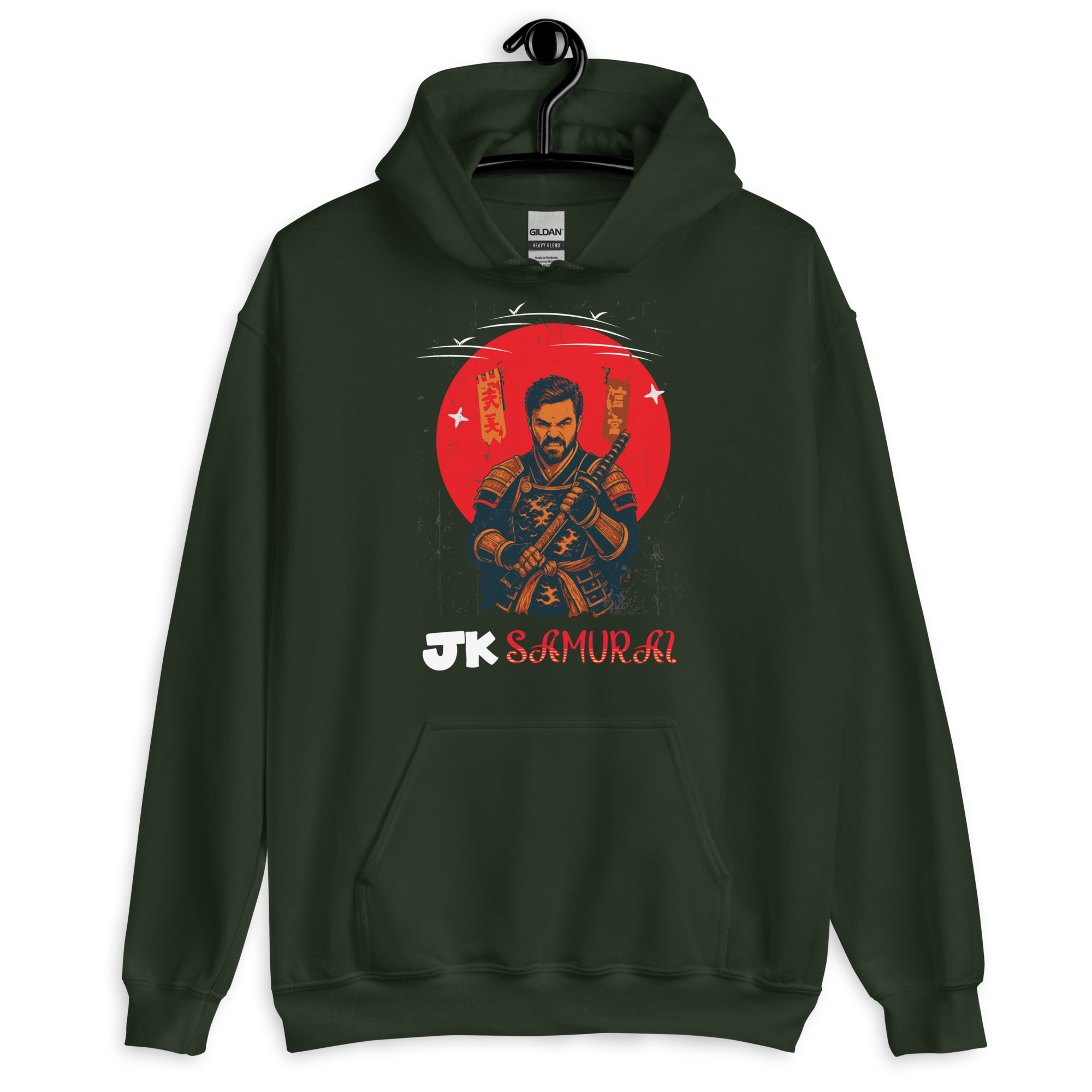 The Angry Samurai Heavy Blend Hoodie | P1704202501F | 0715202602A - Image 3