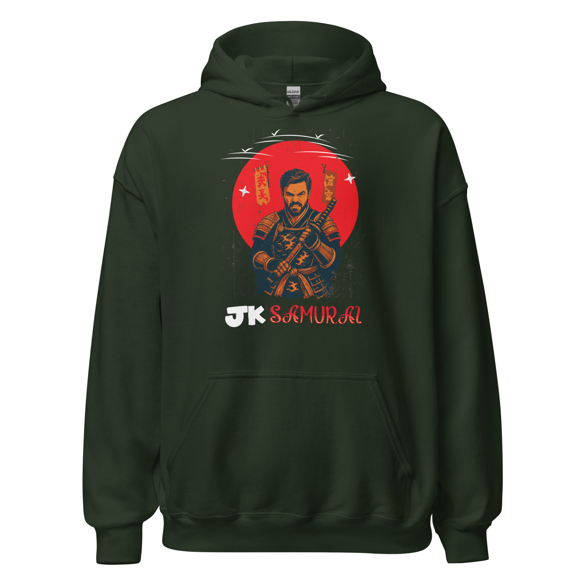 The Angry Samurai Heavy Blend Hoodie | P1704202501F | 0715202602A - Image 9