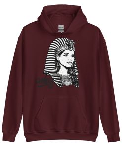 Pharaoh yourself Black White Heavy Blend Hoodie | P1704202501F | 0509202602 - Image 4
