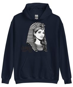 Pharaoh yourself Black White Heavy Blend Hoodie | P1704202501F | 0509202602 - Image 3