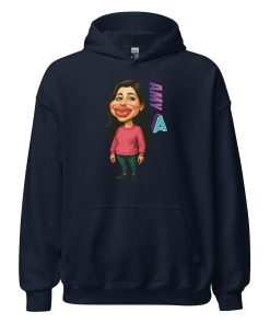 Alternative view of Caricature yourself Heavy Blend Hoodie | P1704202501F | 2509202601B