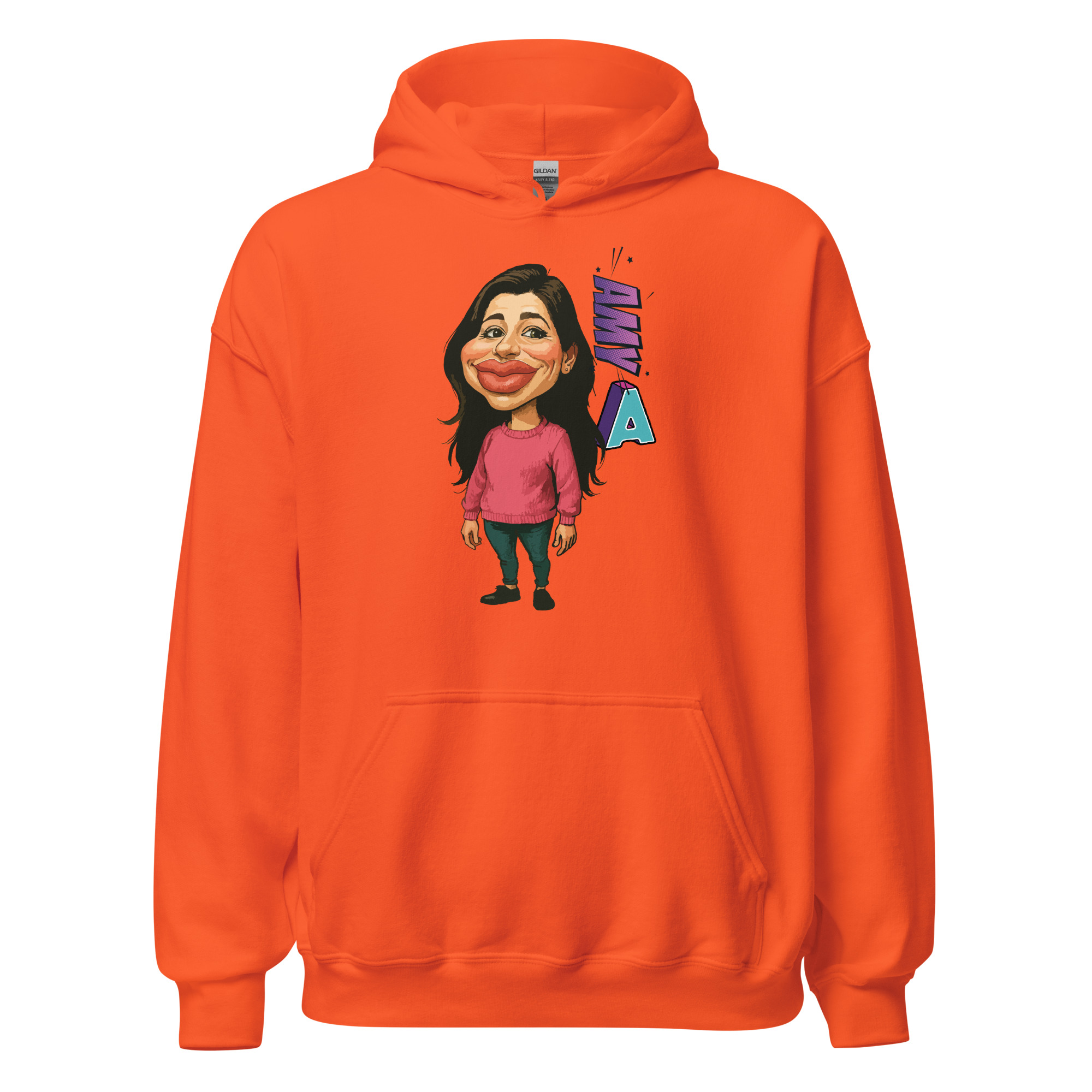 Caricature yourself Heavy Blend Hoodie | P1704202501F | 2509202601B - Image 7