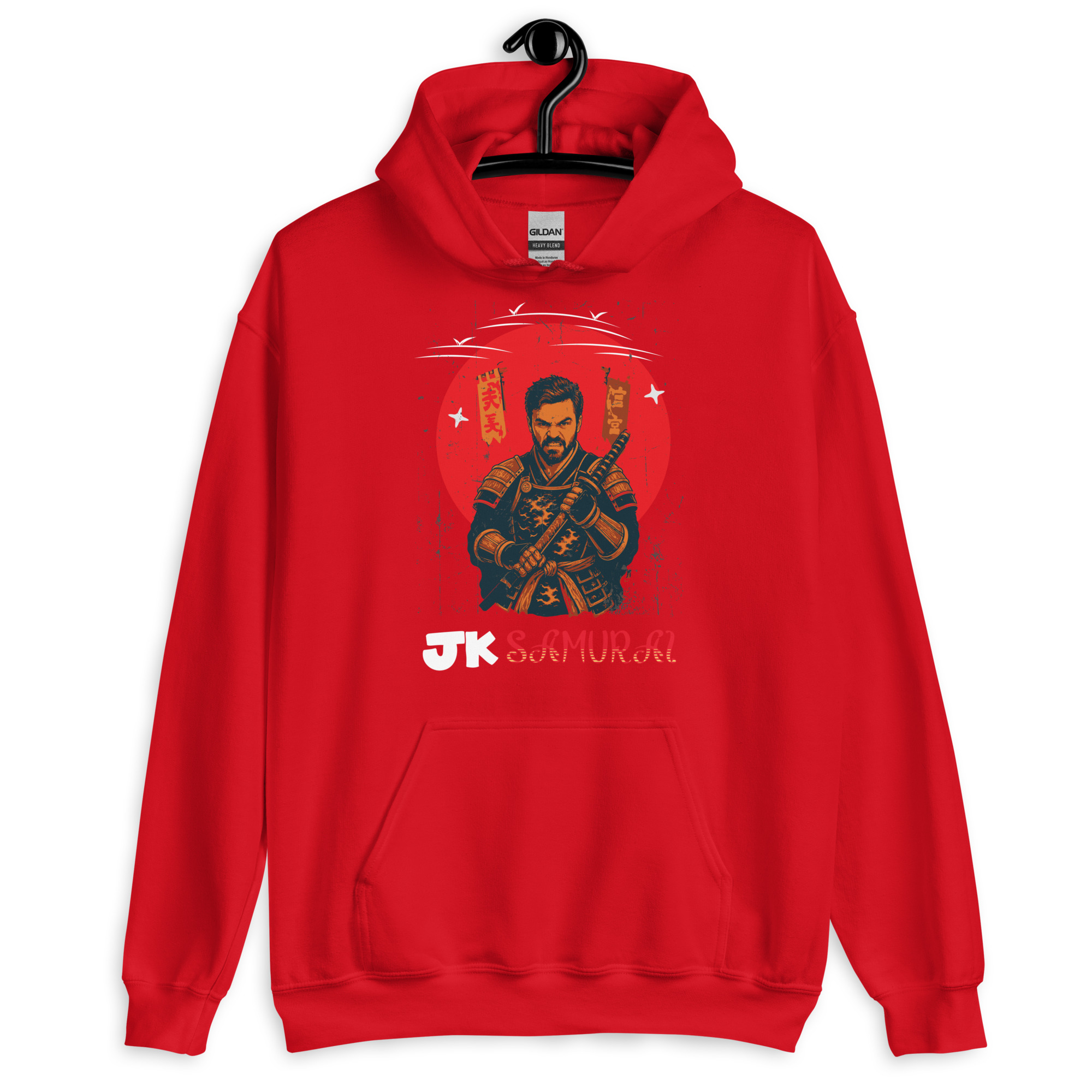 The Angry Samurai Heavy Blend Hoodie | P1704202501F | 0715202602A - Image 5