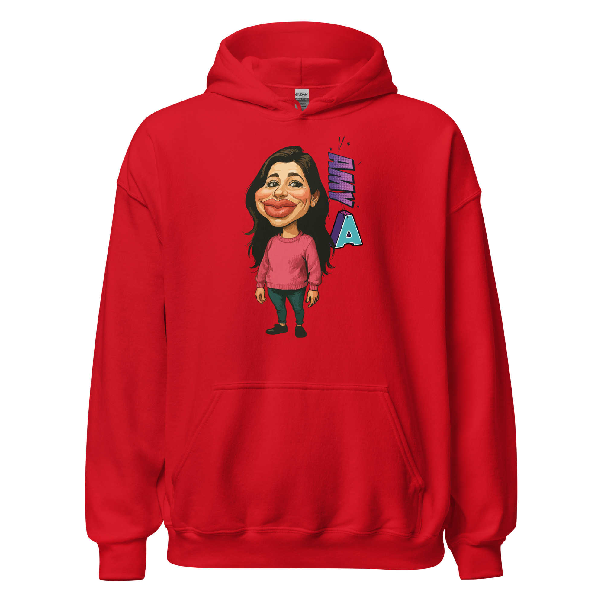 Caricature yourself Heavy Blend Hoodie | P1704202501F | 2509202601B - Image 5