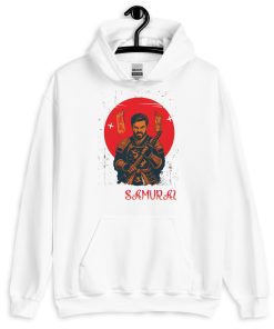 Alternative view of The Angry Samurai Heavy Blend Hoodie | P1704202501F | 0715202602A
