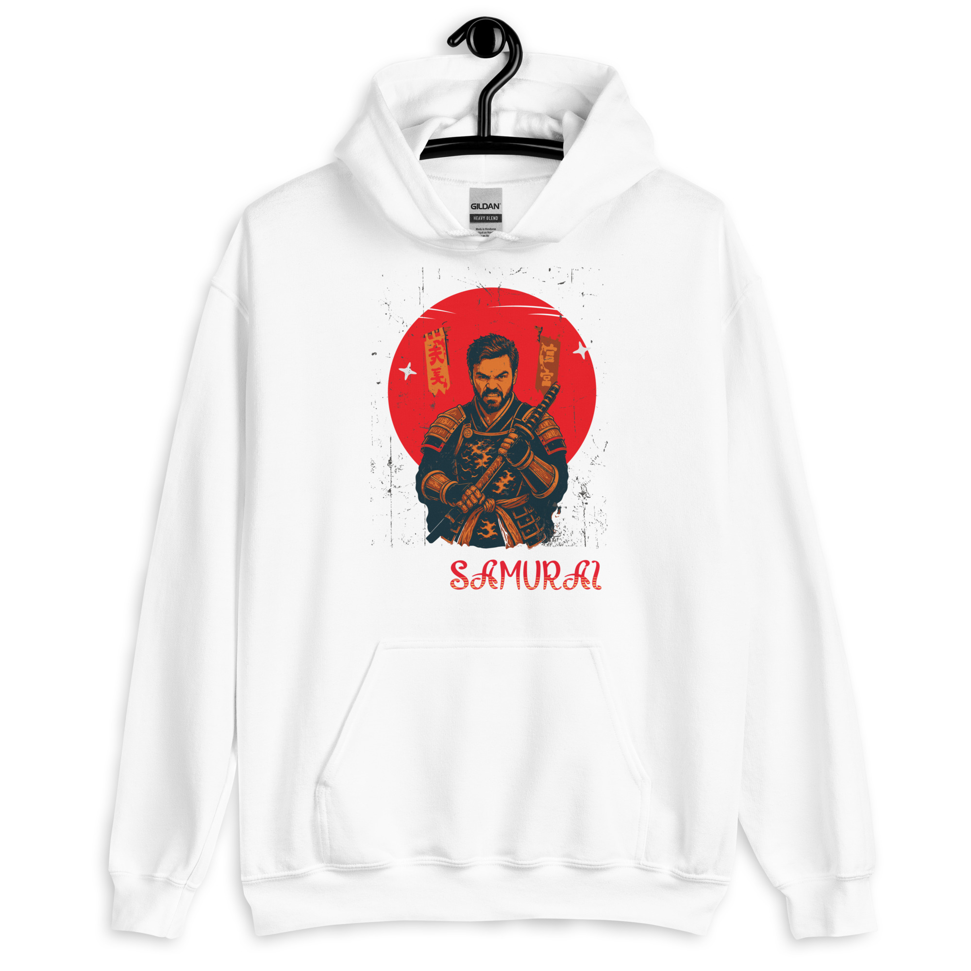 The Angry Samurai Heavy Blend Hoodie | P1704202501F | 0715202602A - Image 2
