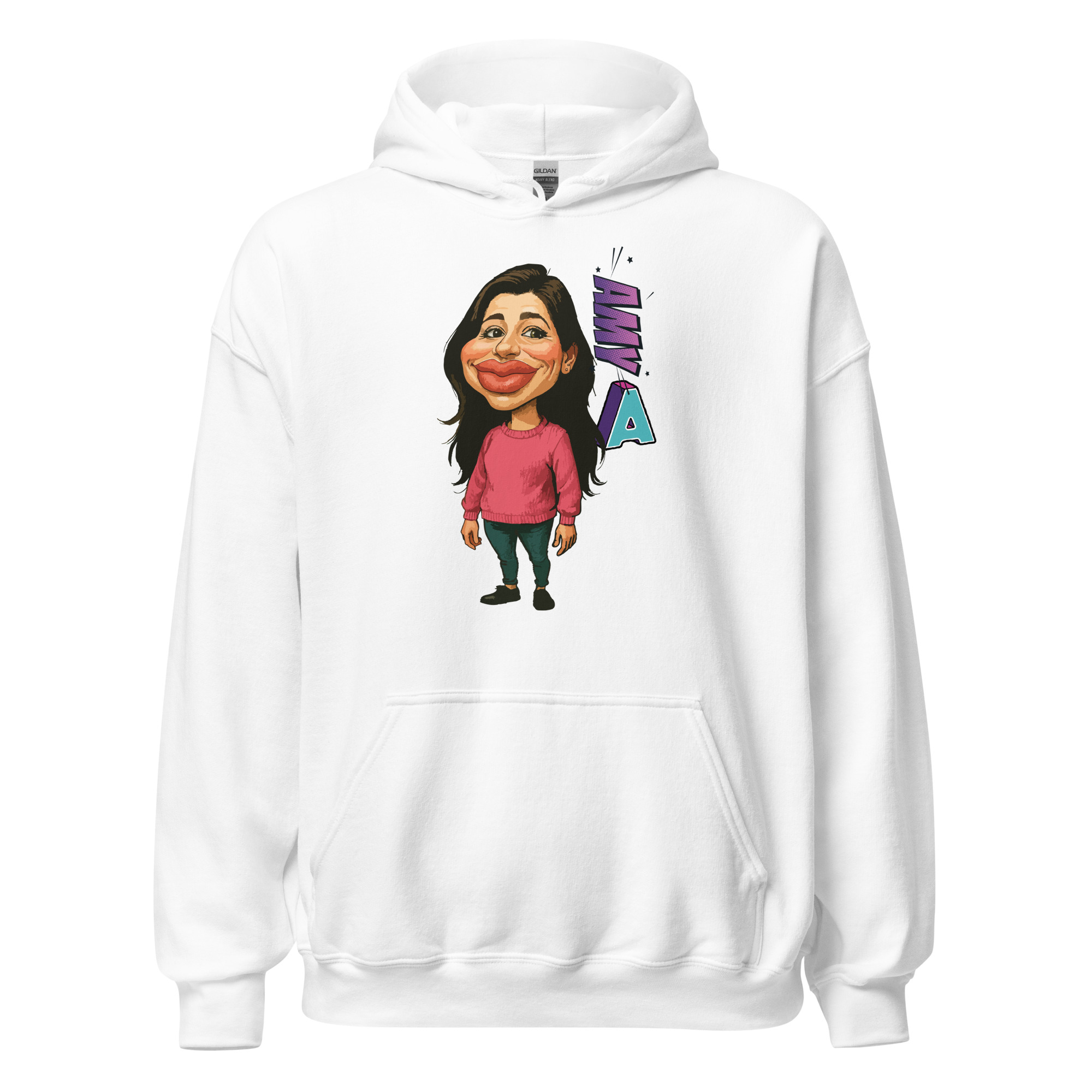 Caricature yourself Heavy Blend Hoodie | P1704202501F | 2509202601B - Image 9