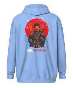 The Angry Samurai Heavy Blend zip Hoodie | P1307202502F | 0715202602