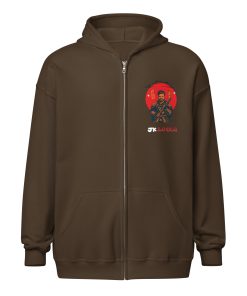 The Angry Samurai Heavy Blend zip Hoodie | P1307202502F | 0715202602 - Image 6